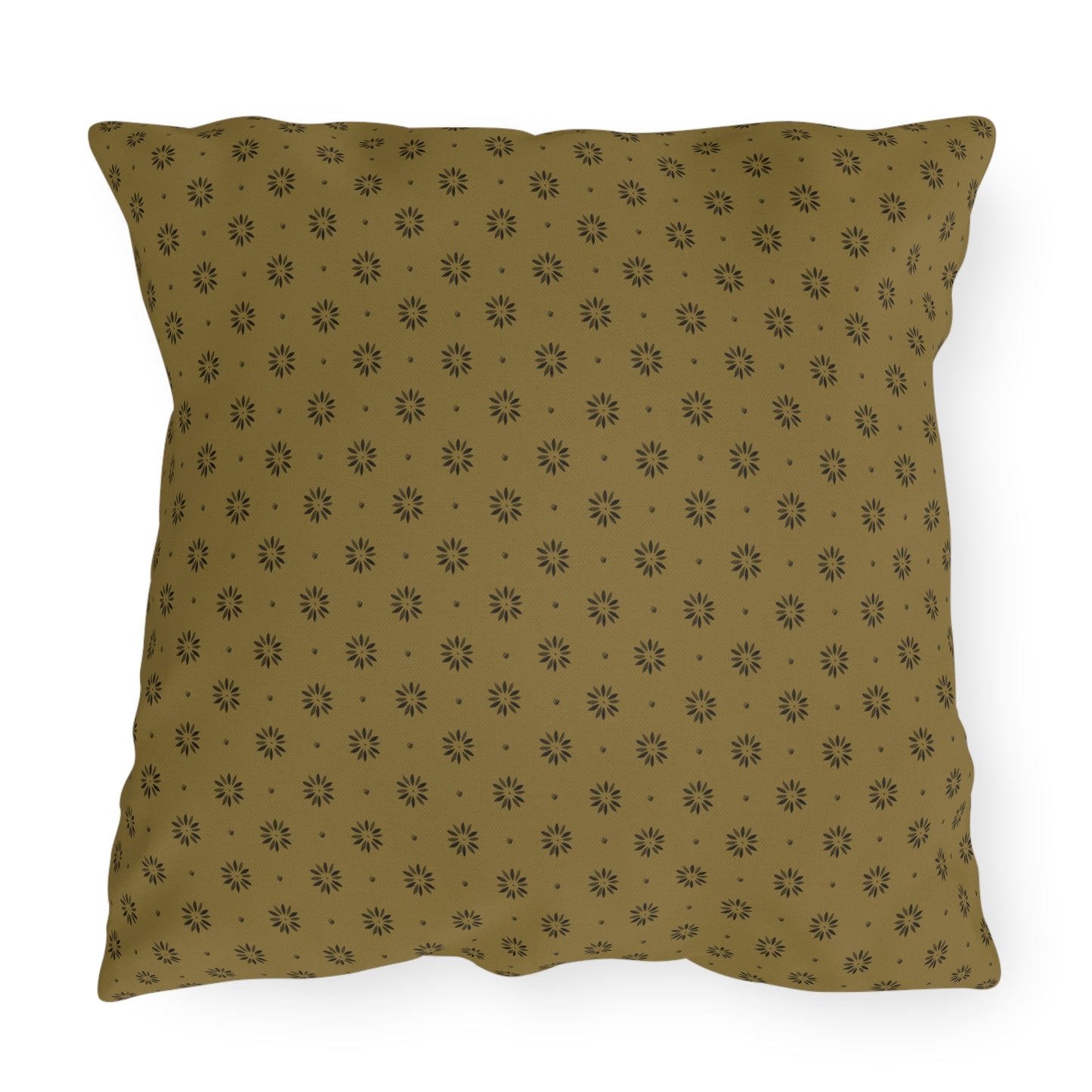 Gold and Black Outdoor Pillows