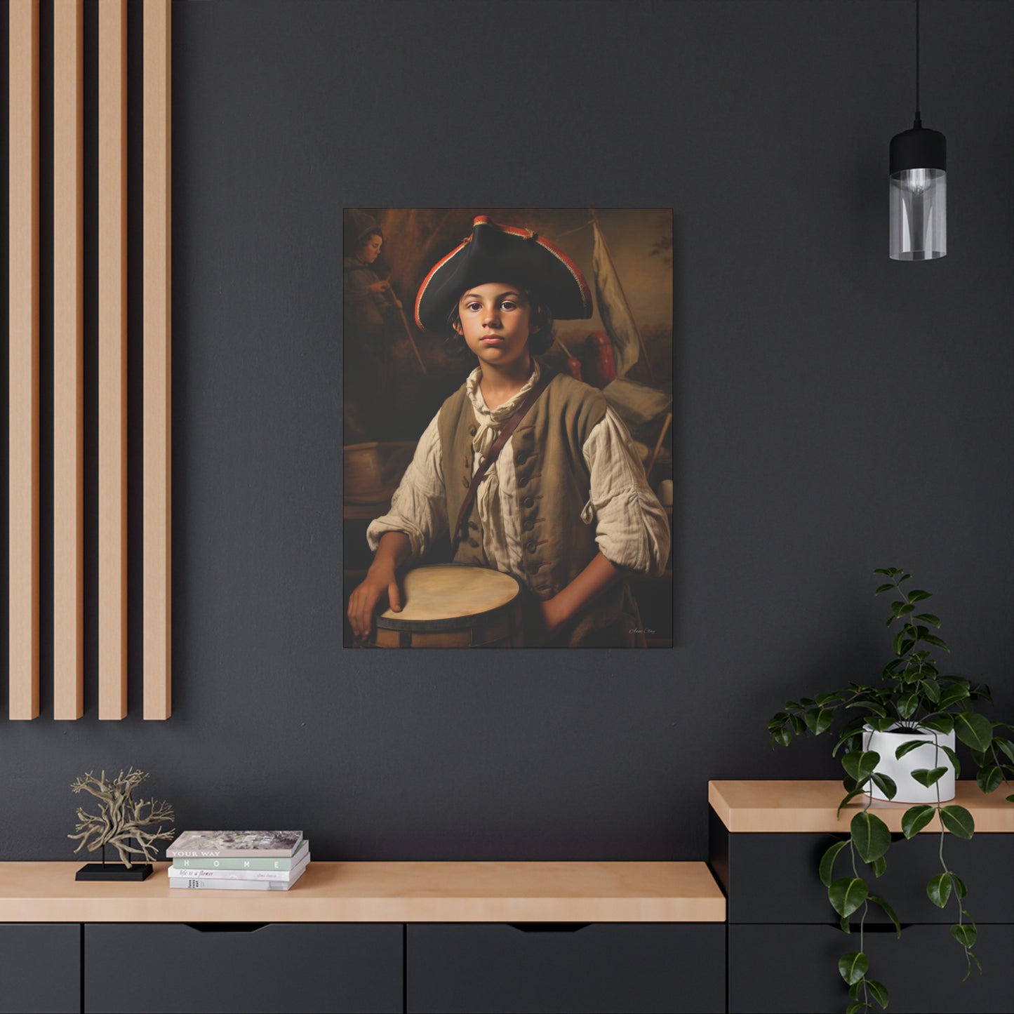 Henry Matte Canvas, Stretched, 1.25"