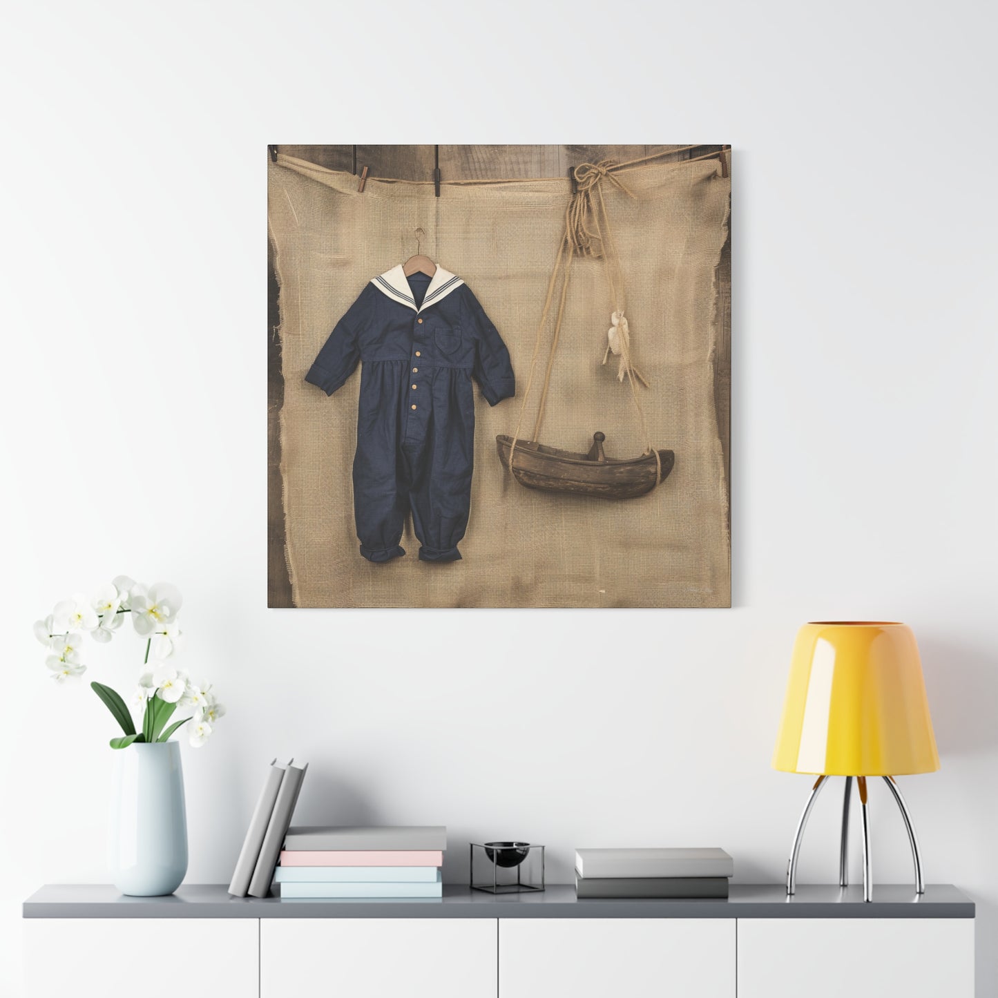 Sailor Child Matte Canvas, Stretched, 1.25"