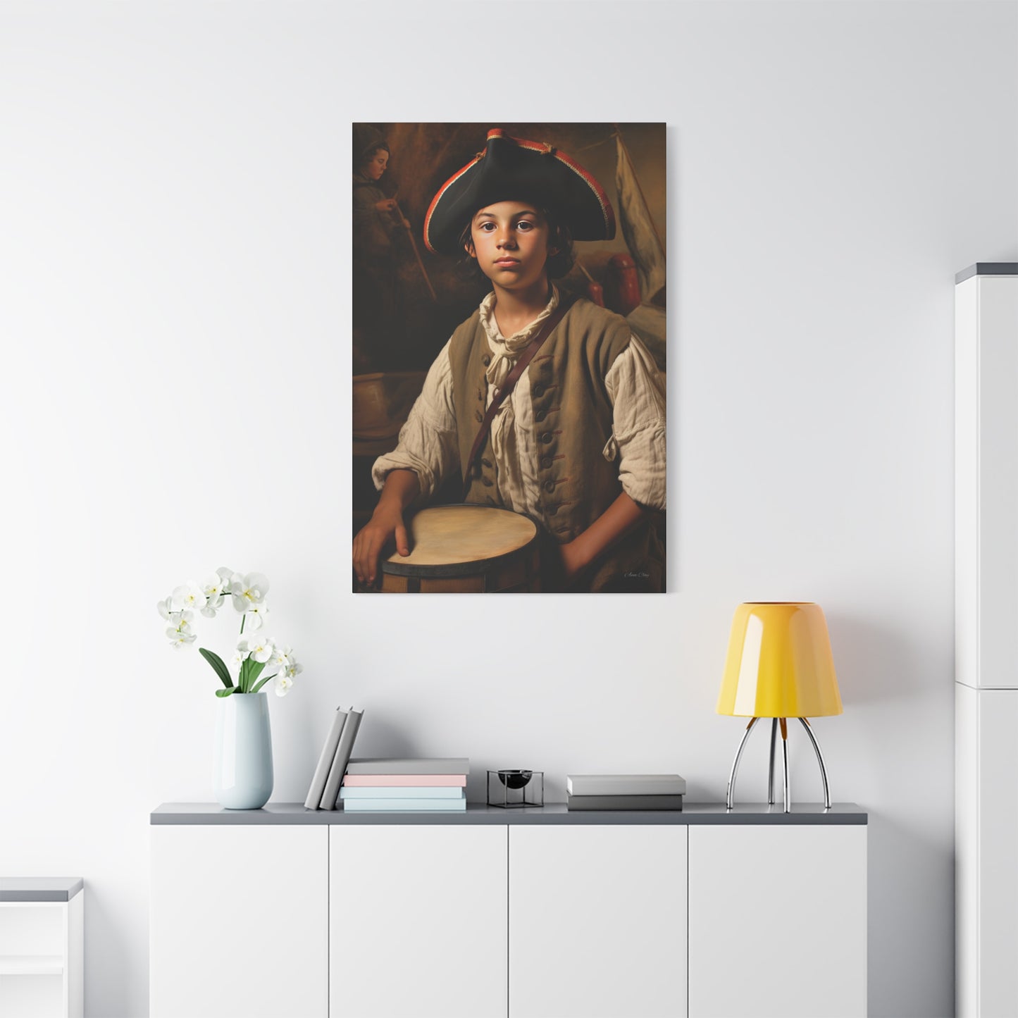 Henry Matte Canvas, Stretched, 1.25"
