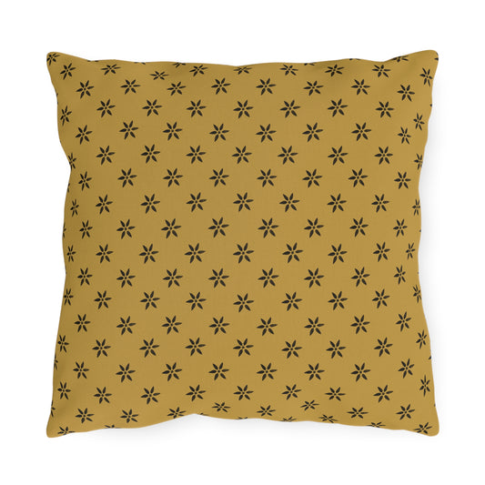 Boho Outdoor Pillows - Vintage Floral Pattern for Porch & Patio Decor