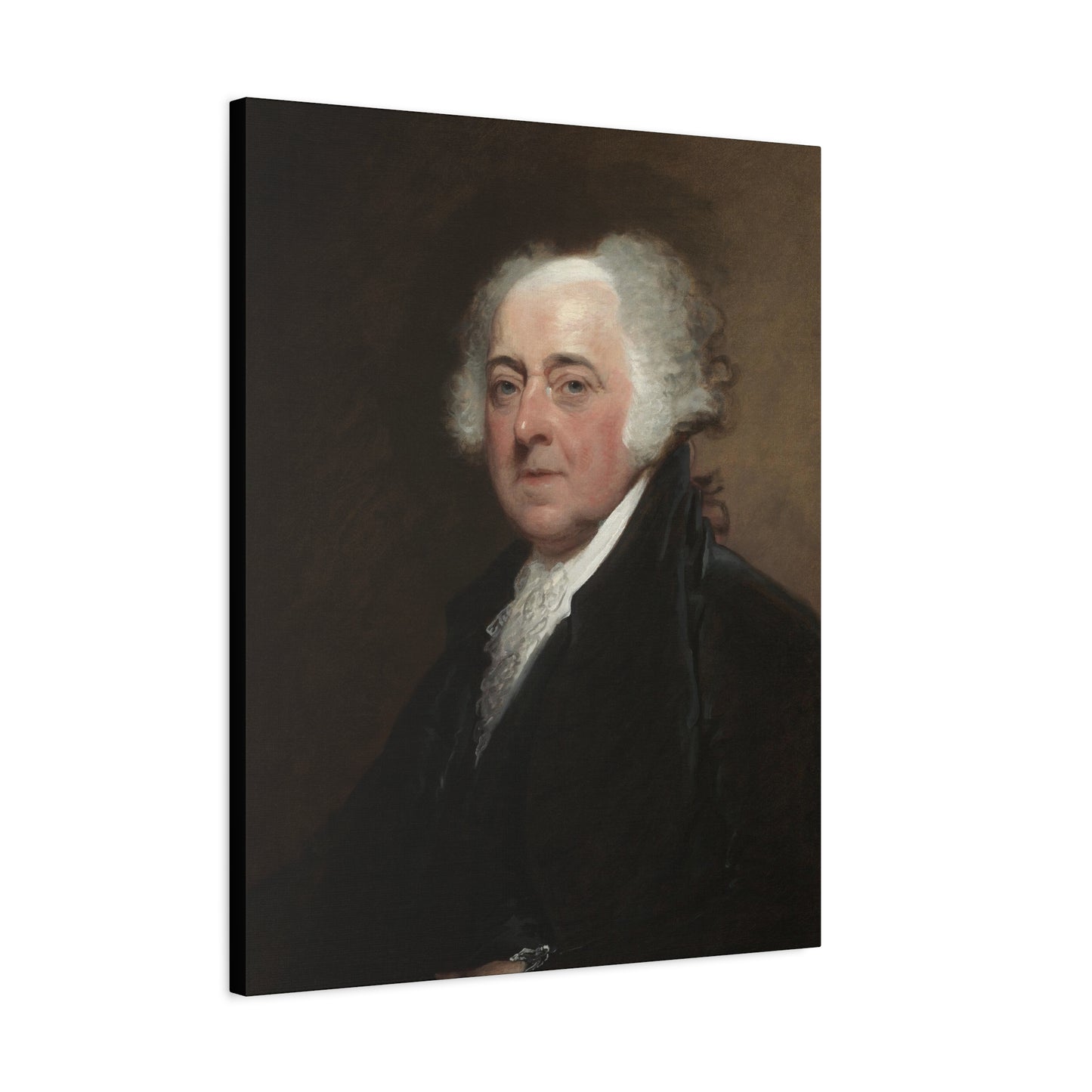 Historical John Adams Matte Canvas Print - Elegant Wall Art for Home Decor