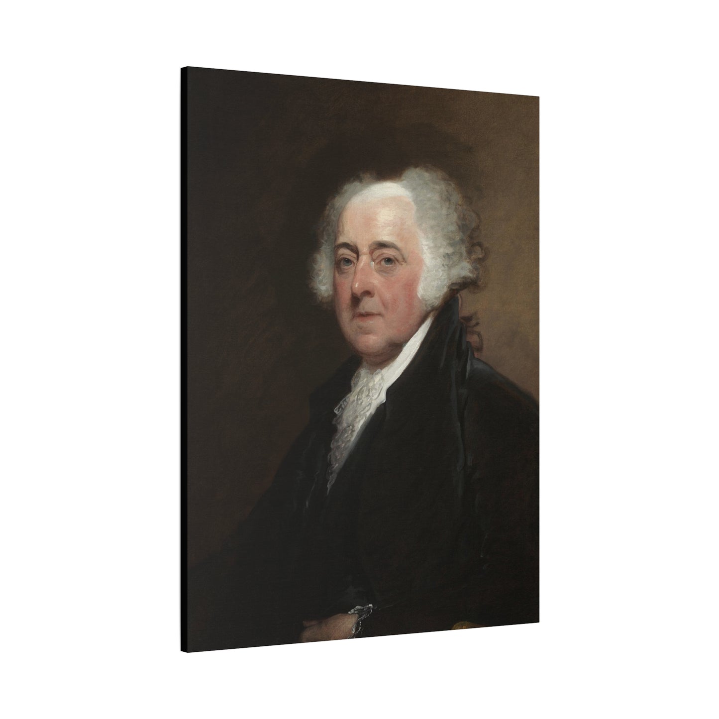 Historical John Adams Matte Canvas Print - Elegant Wall Art for Home Decor