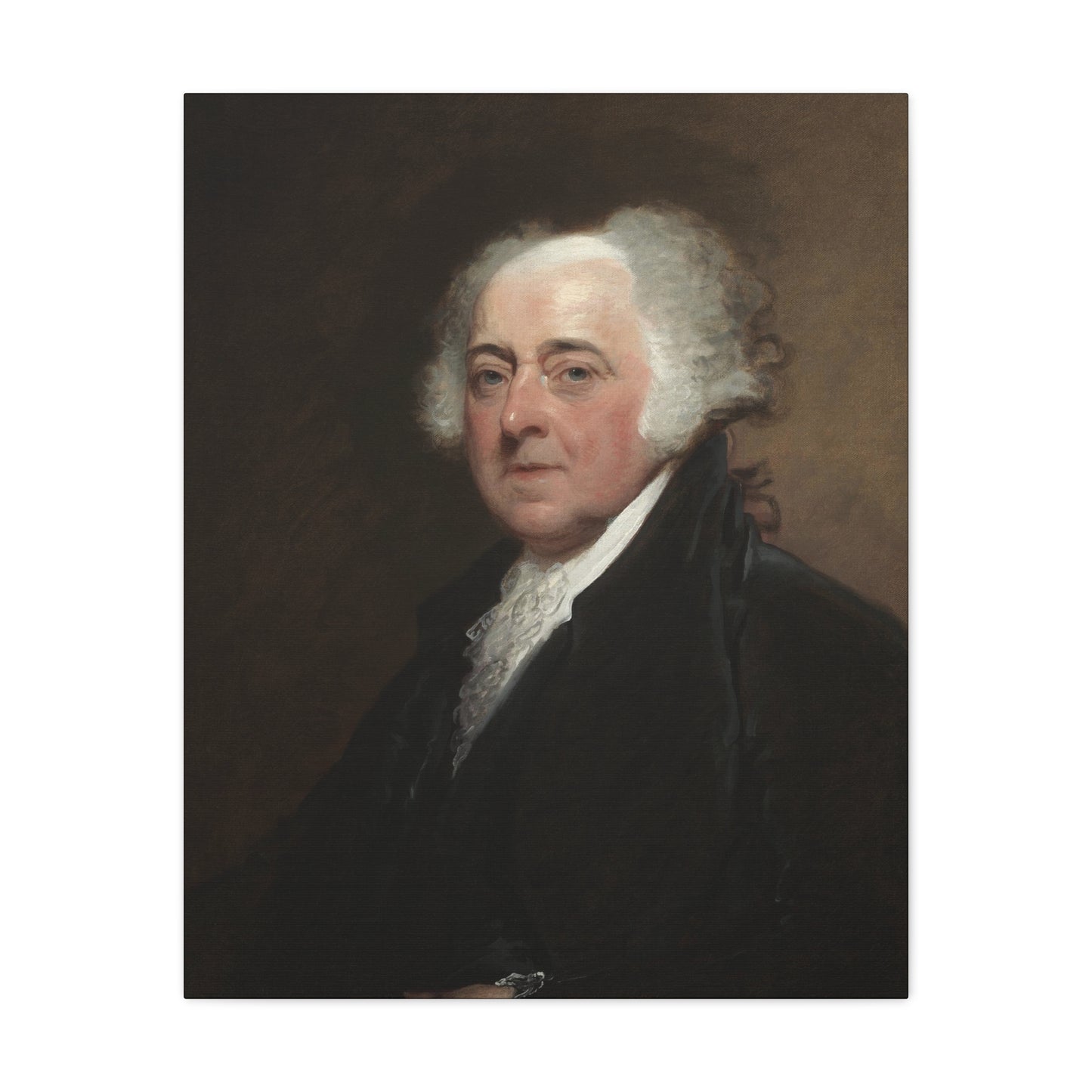 Historical John Adams Matte Canvas Print - Elegant Wall Art for Home Decor
