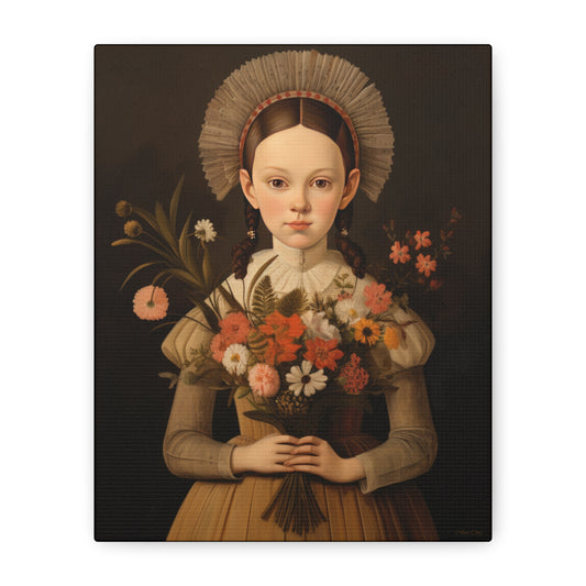 Flora Matte Canvas, Stretched, 1.25"