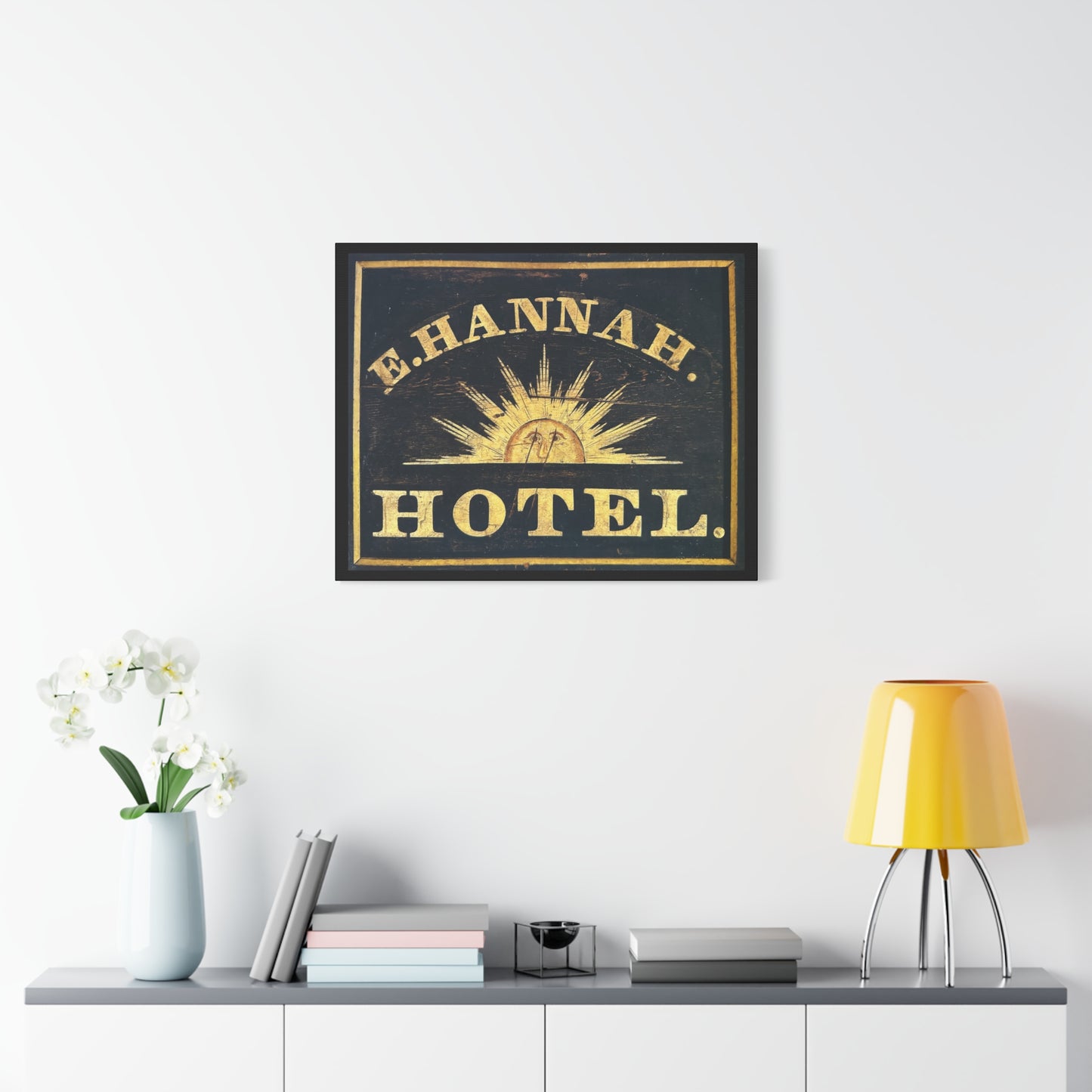 Hannah Hotel Matte Canvas, Stretched, 1.25"