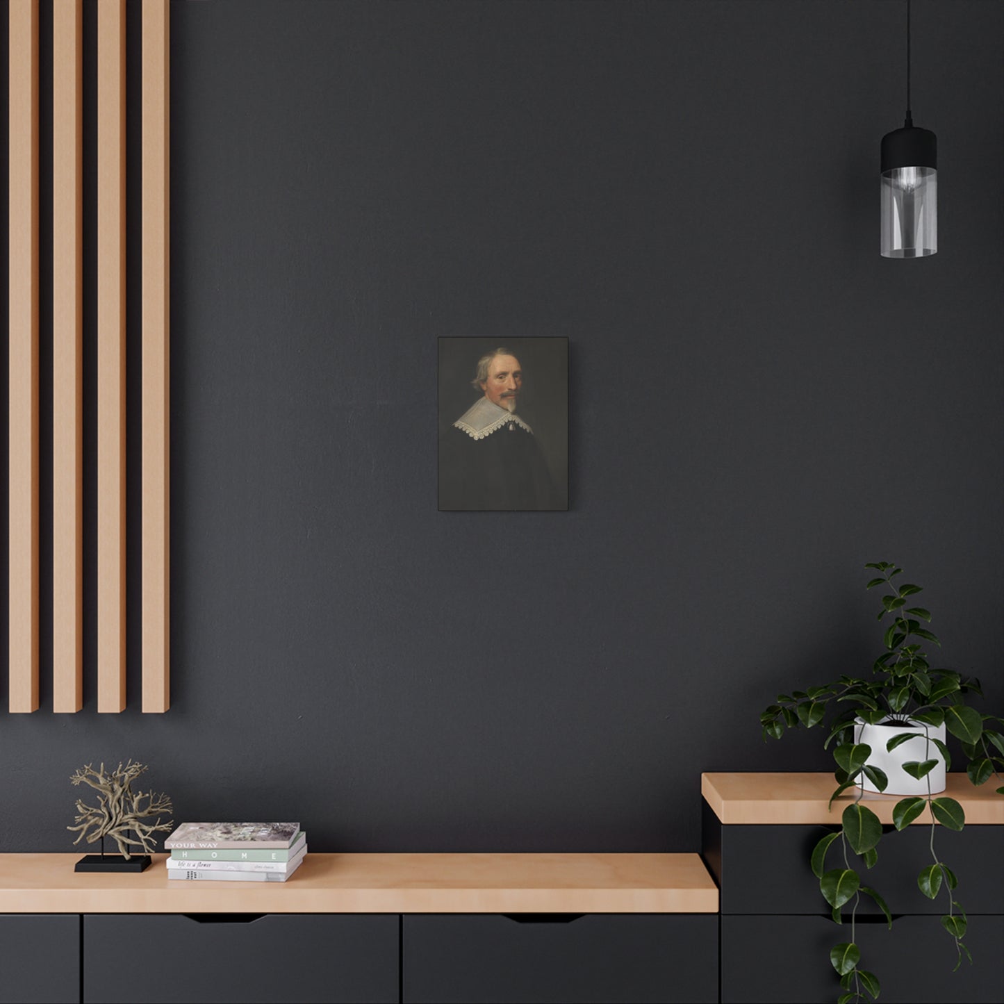 Classic Portrait Matte Canvas Wall Art – Timeless Home Décor