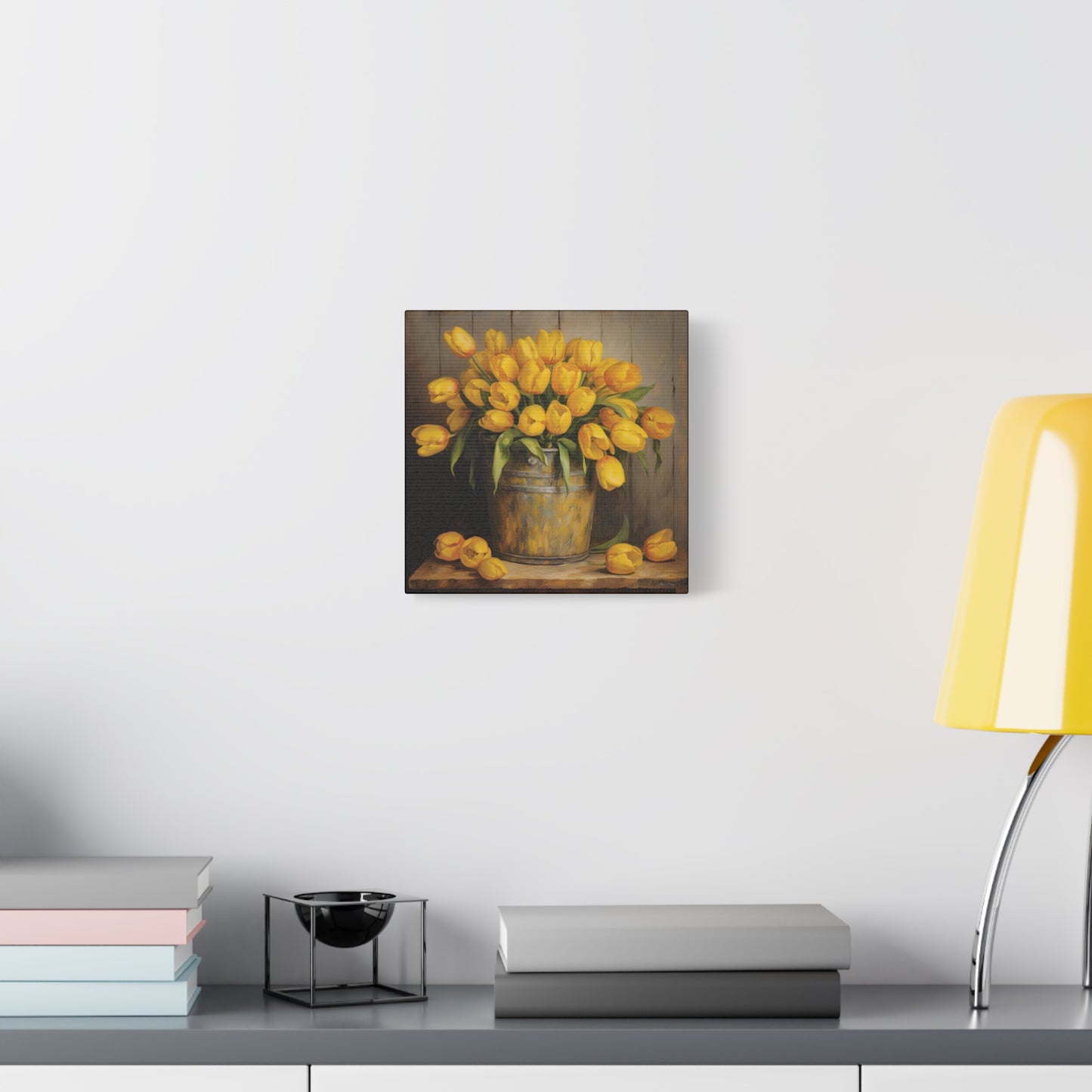 Something Yellow Matte Canvas, Stretched, 1.25"