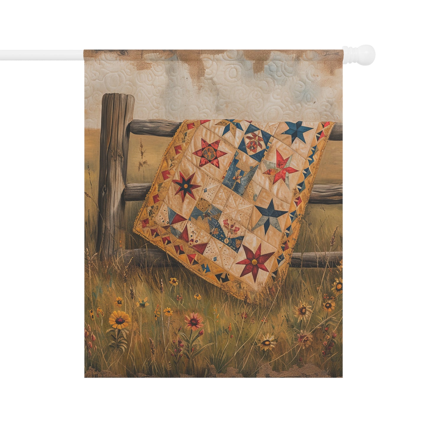 Quilt Garden & House Banner