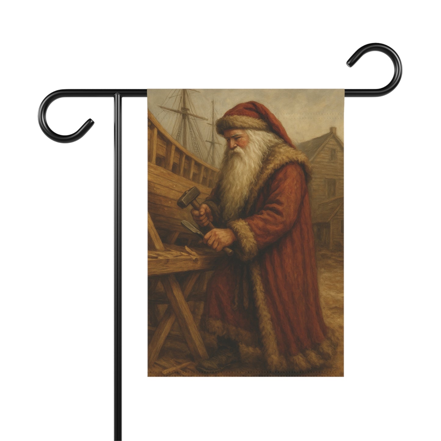 Santa Claus Garden Banner