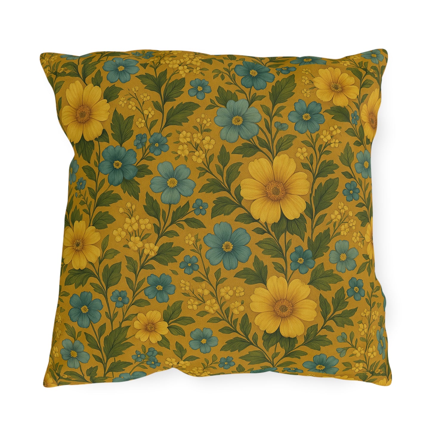 Botanical Outdoor Pillows | Floral Throw Cushions, Garden Decor, Patio Accessories, Spring Home Decor, Cozy Outdoor Seating