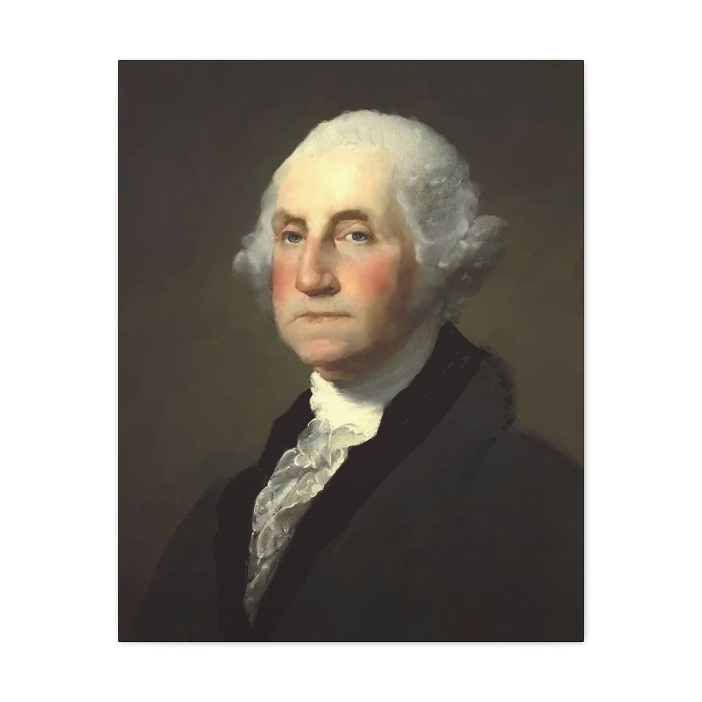 George Washington Portrait Canvas Print | Classic Home Decor