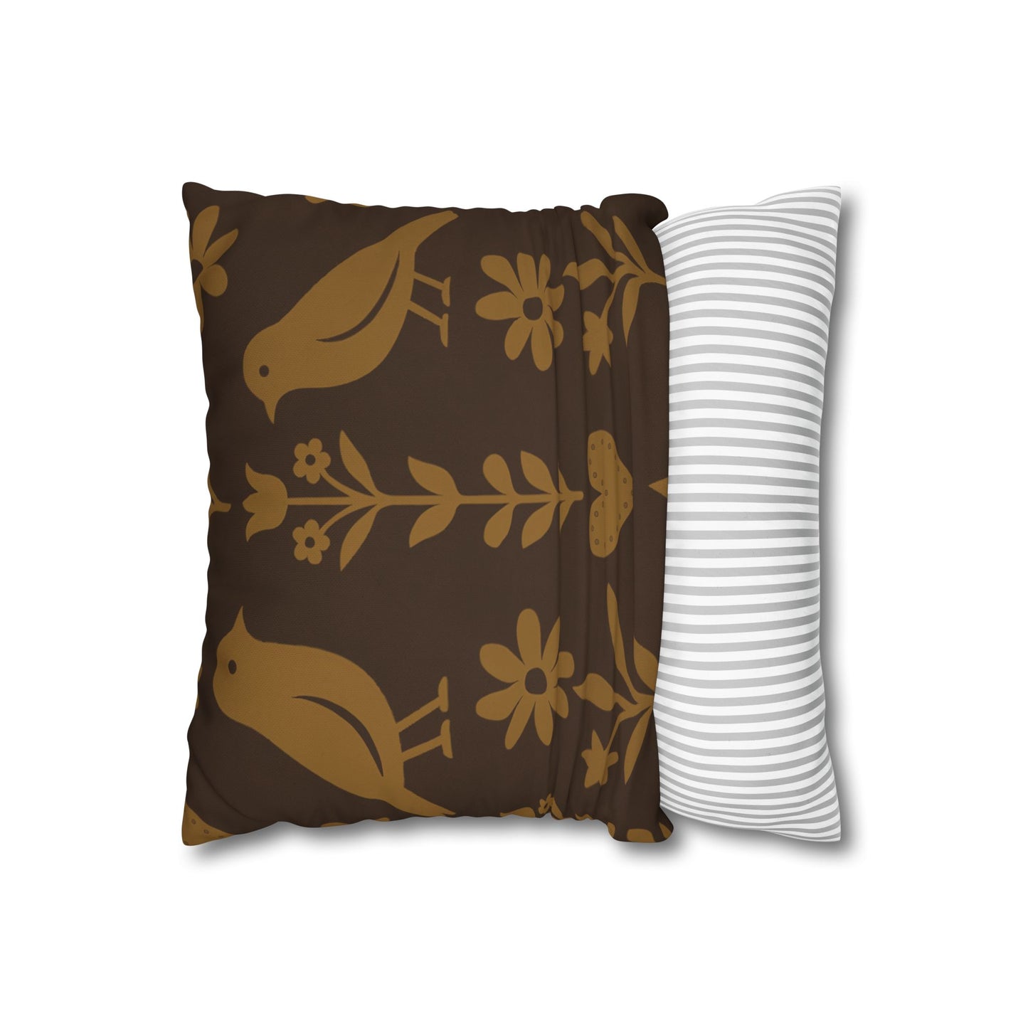 Bohemian Bird Print Pillowcase - Cozy Decorative Cushion Cover for Home, Gift for Bird Lovers, Farmhouse Decor, Hugging Pillow, Nature [...]