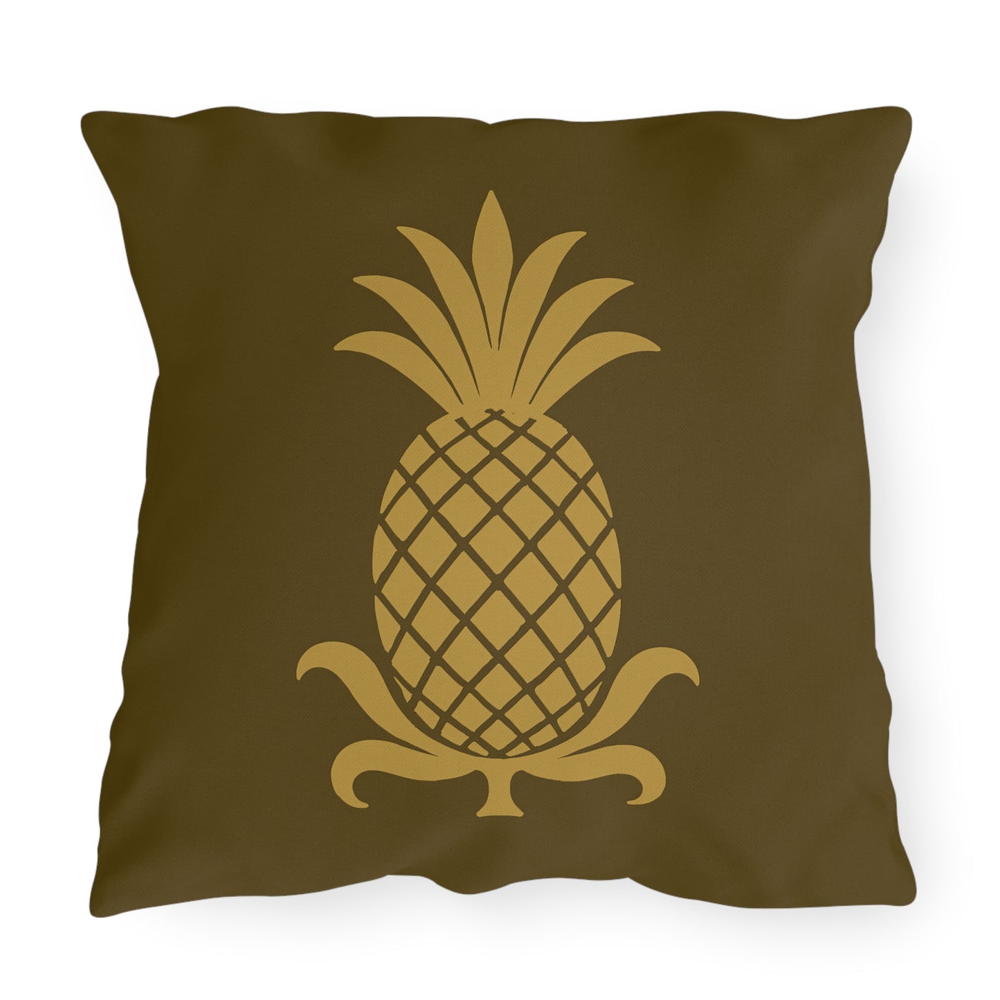 Tropical Outdoor Pillows with Pineapple Design, Garden Decor, Patio Accessories, Summer Vibes, Indoor-Outdoor Cushion