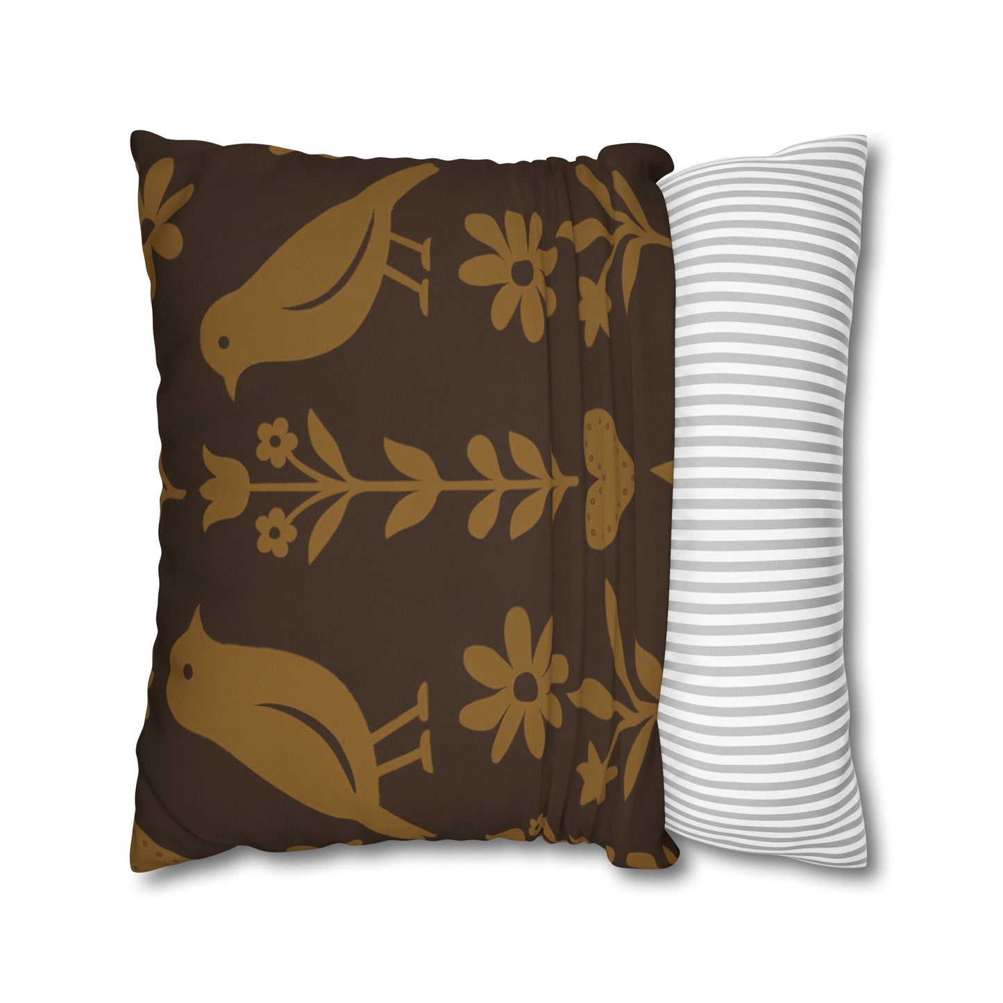 Bohemian Bird Print Pillowcase - Cozy Decorative Cushion Cover for Home, Gift for Bird Lovers, Farmhouse Decor, Hugging Pillow, Nature [...]