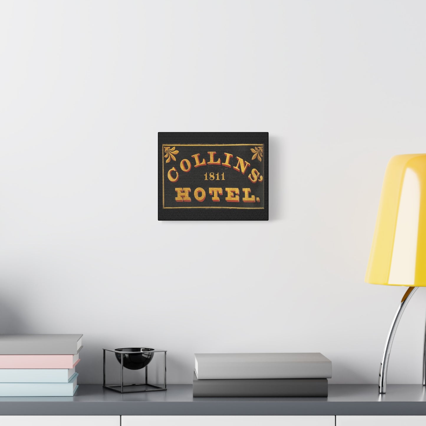 Collins Hotel Matte Canvas, Stretched, 1.25"