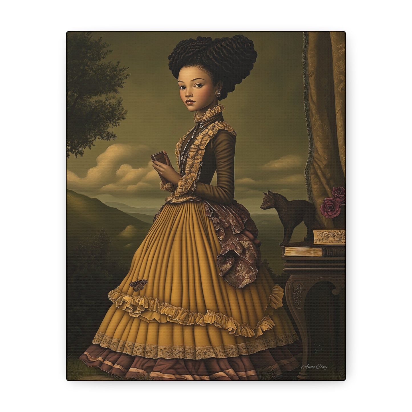 Elegant Art Canvas Print, Home Decor, Gifting, Wall Art, Vintage Style