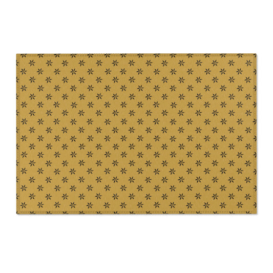 Modern Star Pattern Area Rug - Chic Home Décor for Cozy Spaces