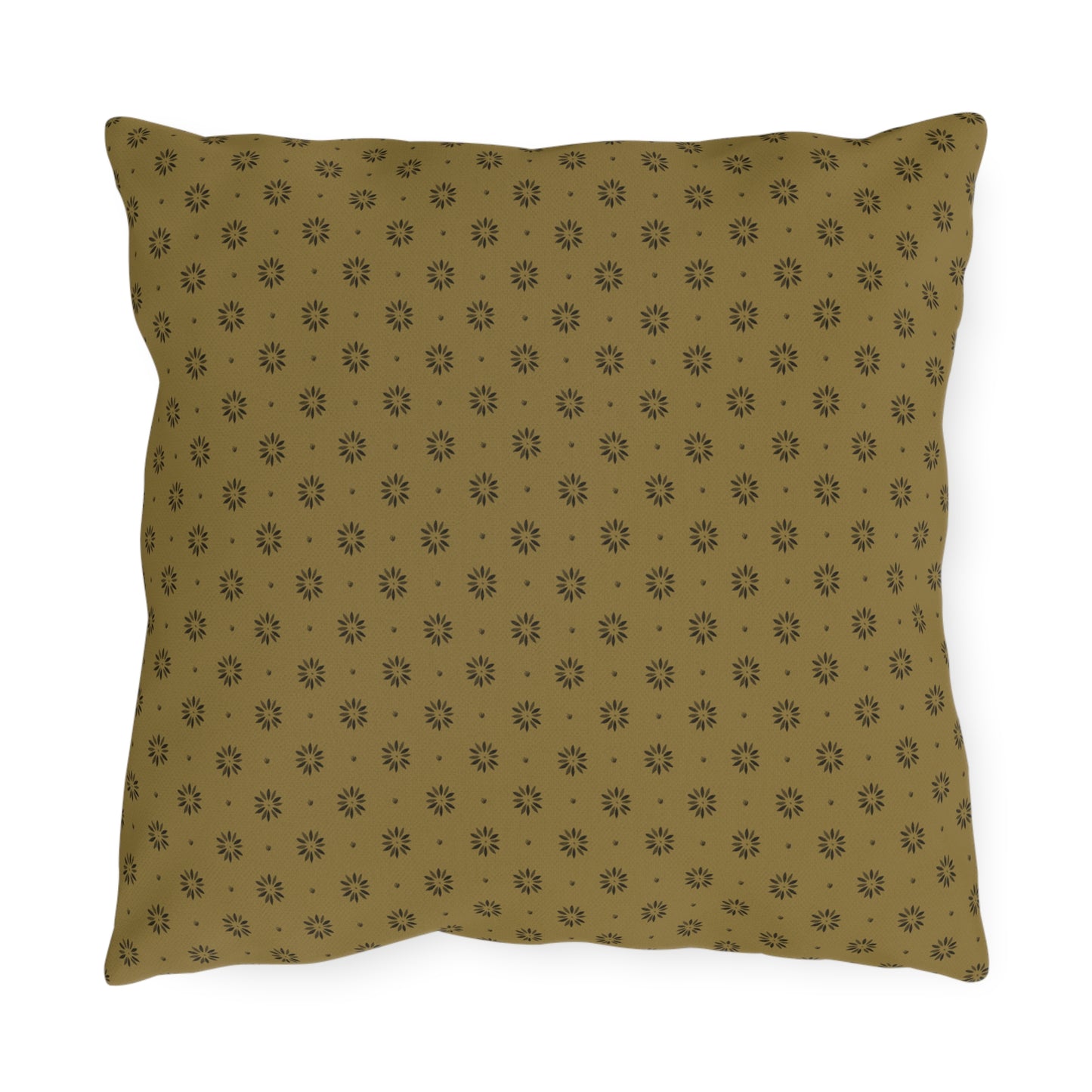 Gold and Black Outdoor Pillows