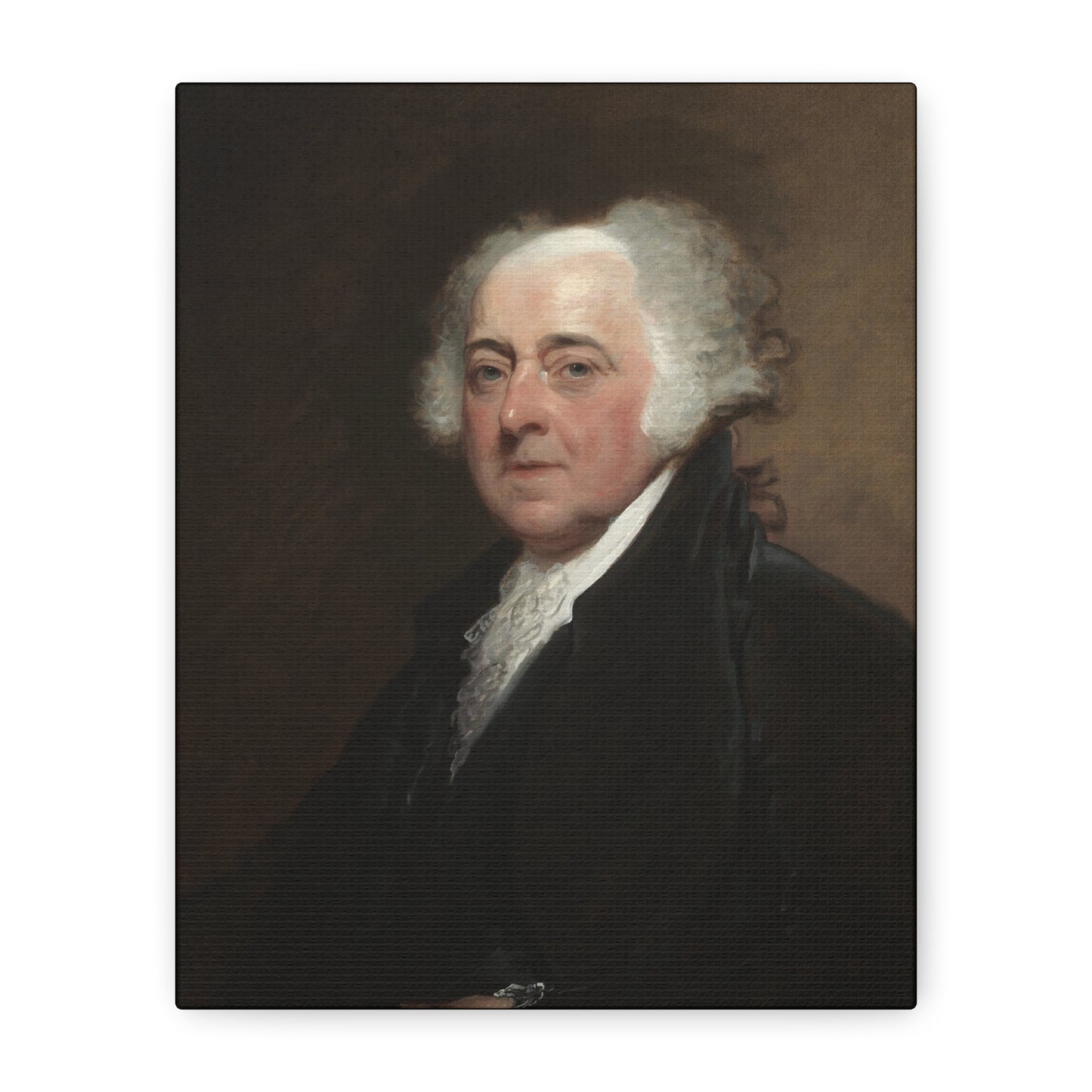 Historical John Adams Matte Canvas Print - Elegant Wall Art for Home Decor
