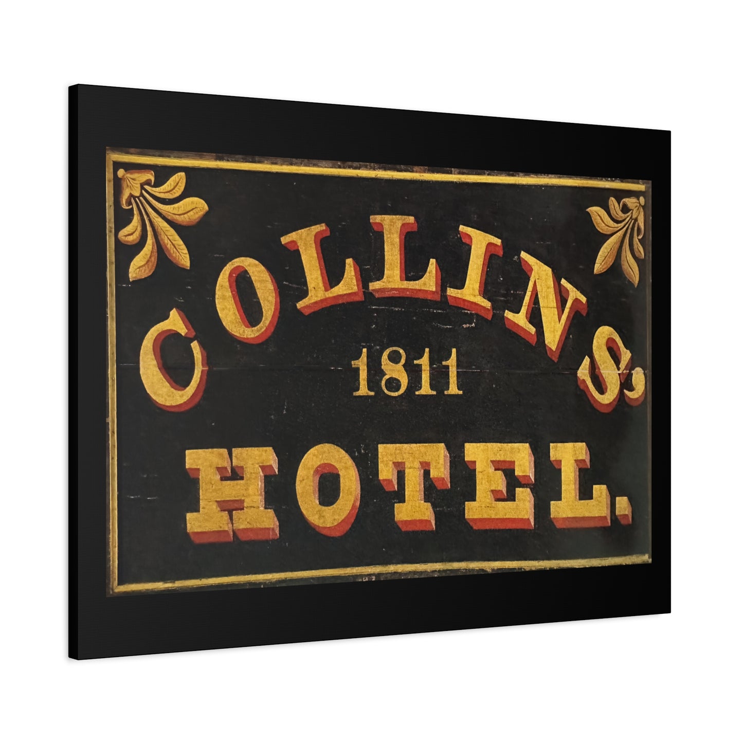 Collins Hotel Matte Canvas, Stretched, 1.25"