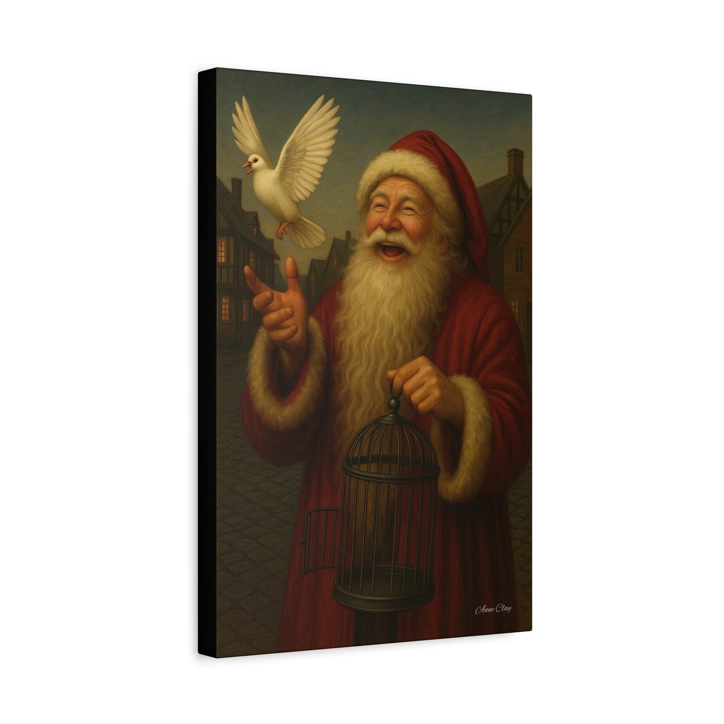 Santa Claus Canvas Wall Art