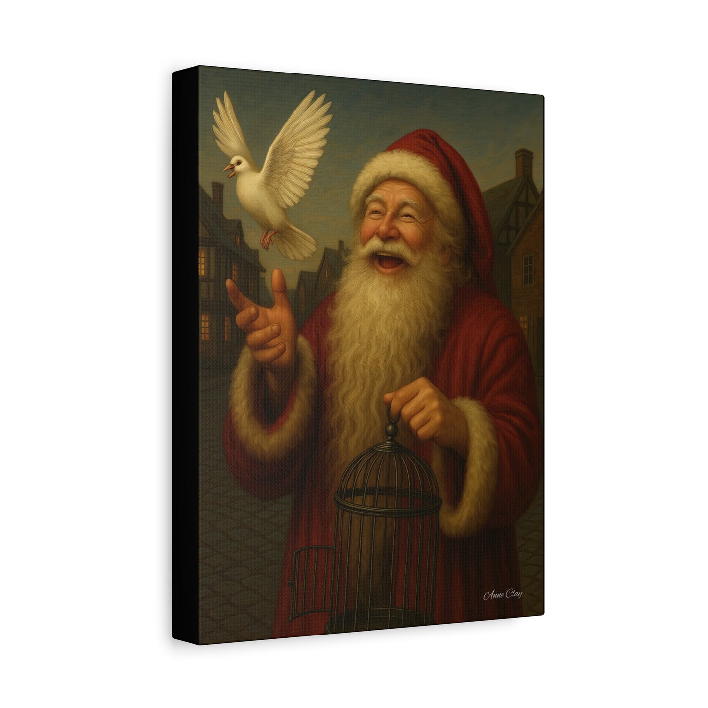 Santa Claus Canvas Wall Art