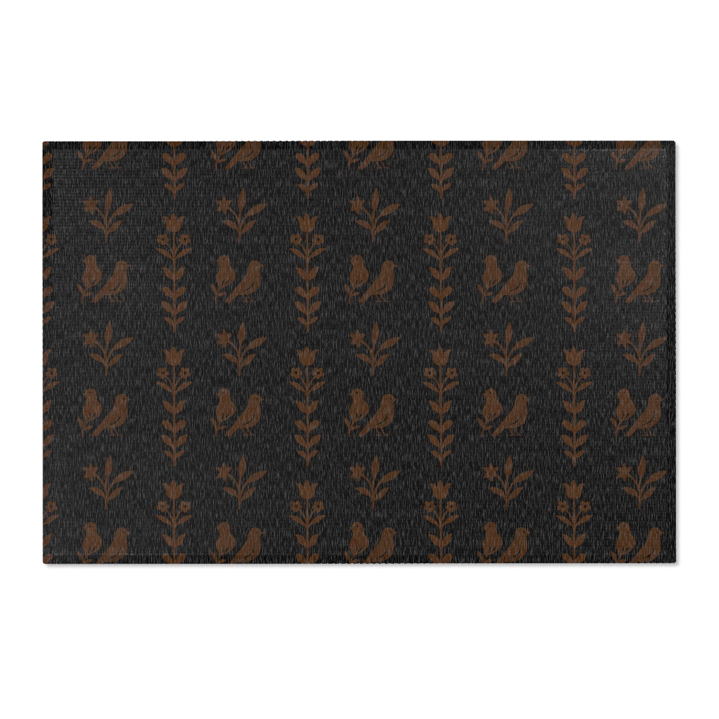 Elegant Floral Area Rug, Home Decor, Living Room, Bedroom Accent Rug, Gift for Housewarming, Cozy Atmosphere