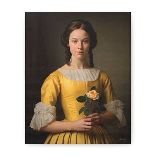 Lisbeth Matte Canvas, Stretched, 1.25"