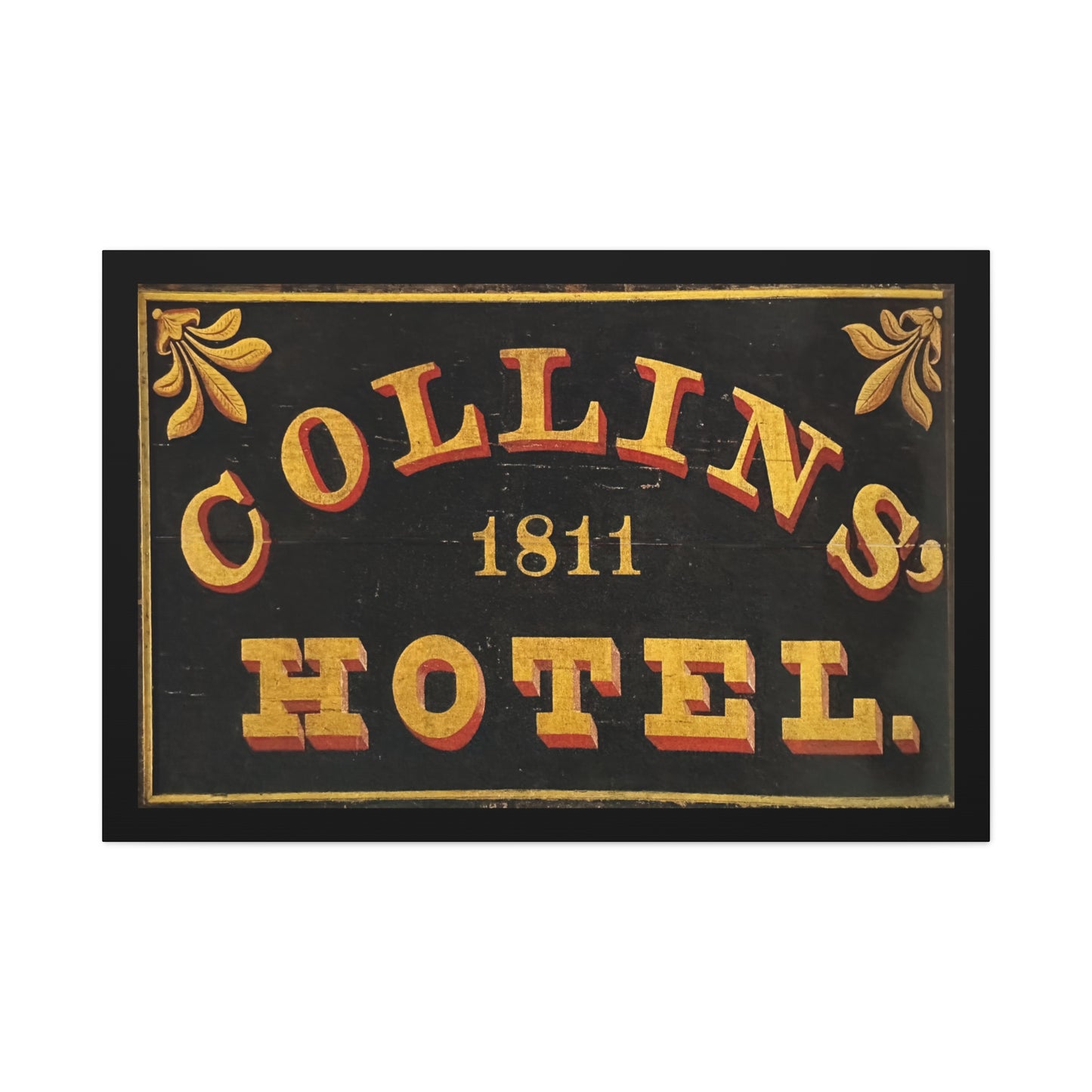 Collins Hotel Matte Canvas, Stretched, 1.25"