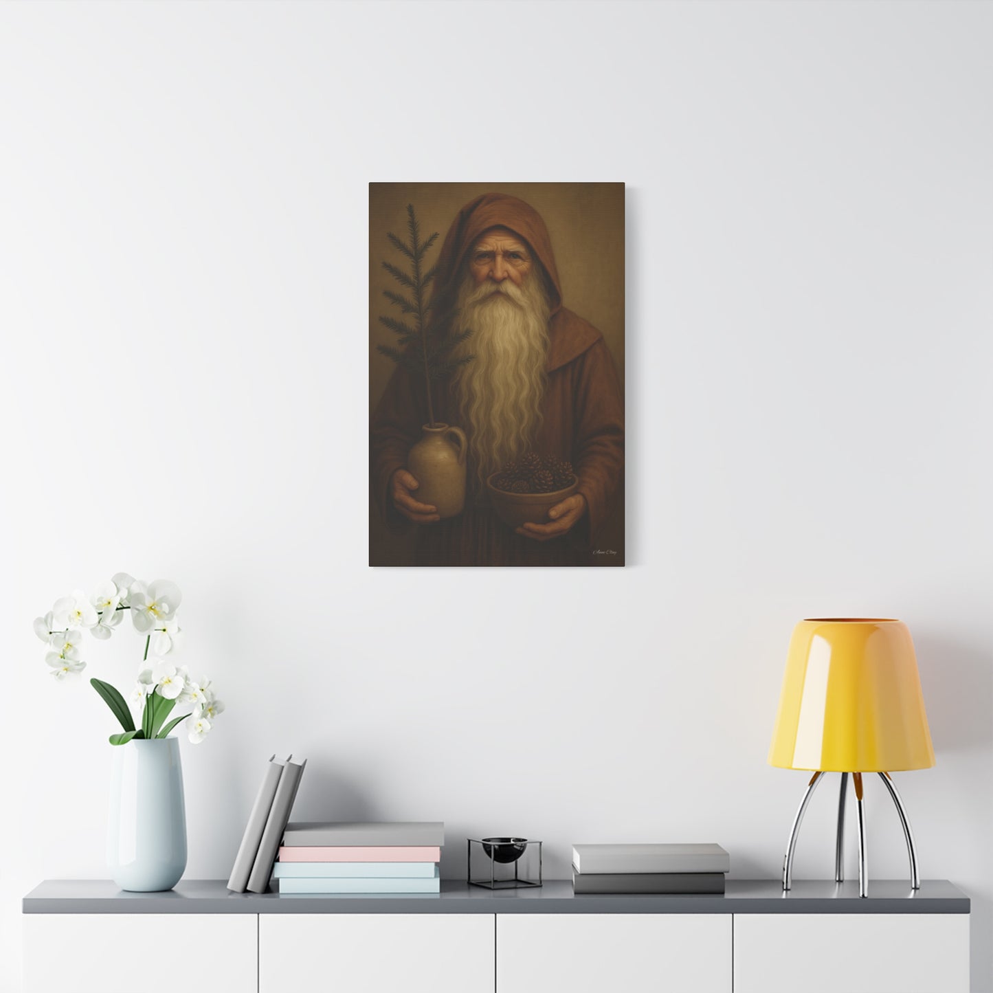 Rustic Holiday Canvas Art