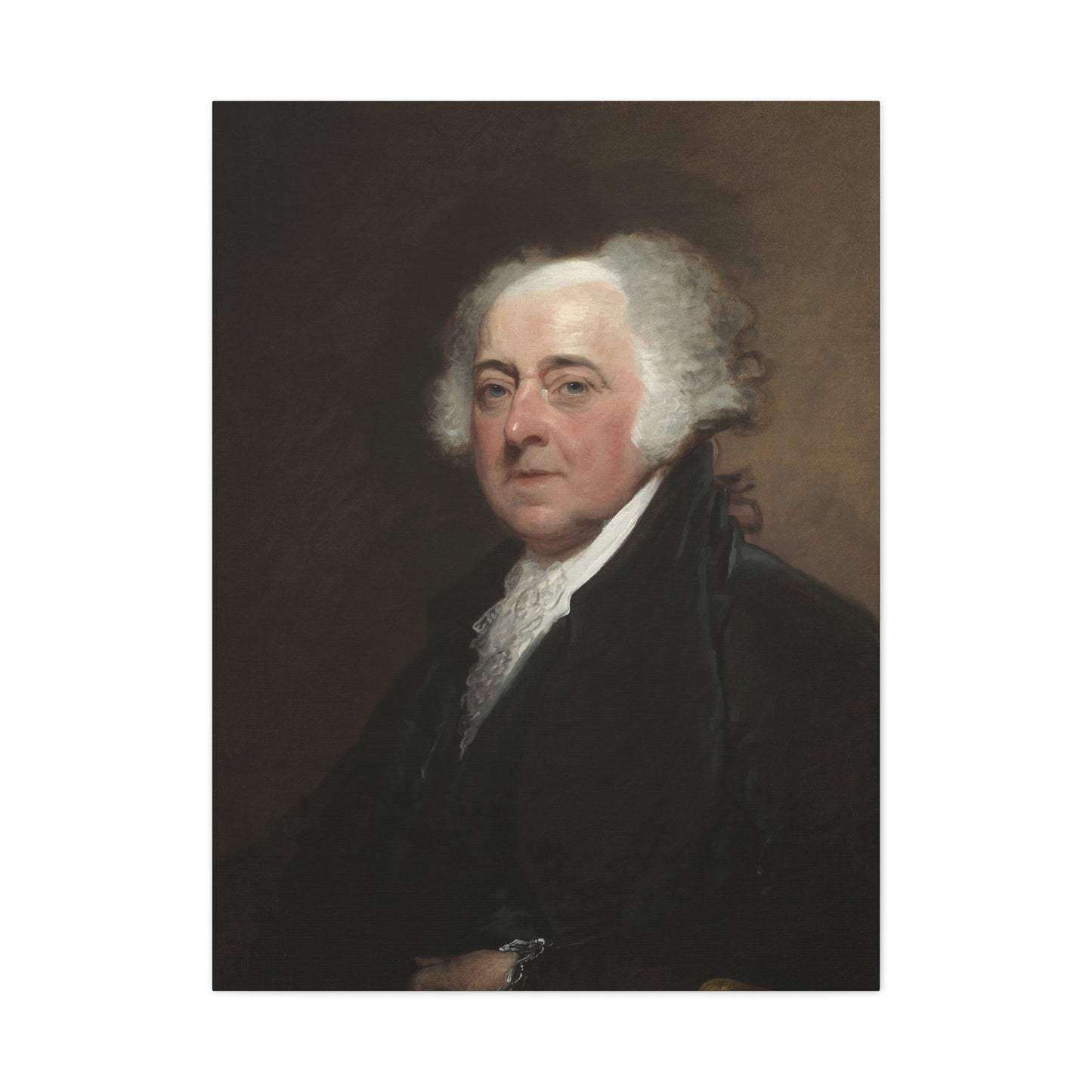Historical John Adams Matte Canvas Print - Elegant Wall Art for Home Decor