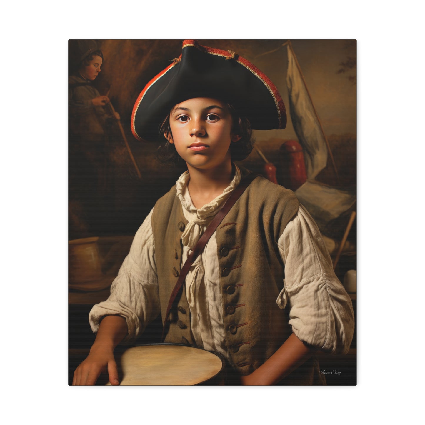 Henry Matte Canvas, Stretched, 1.25"