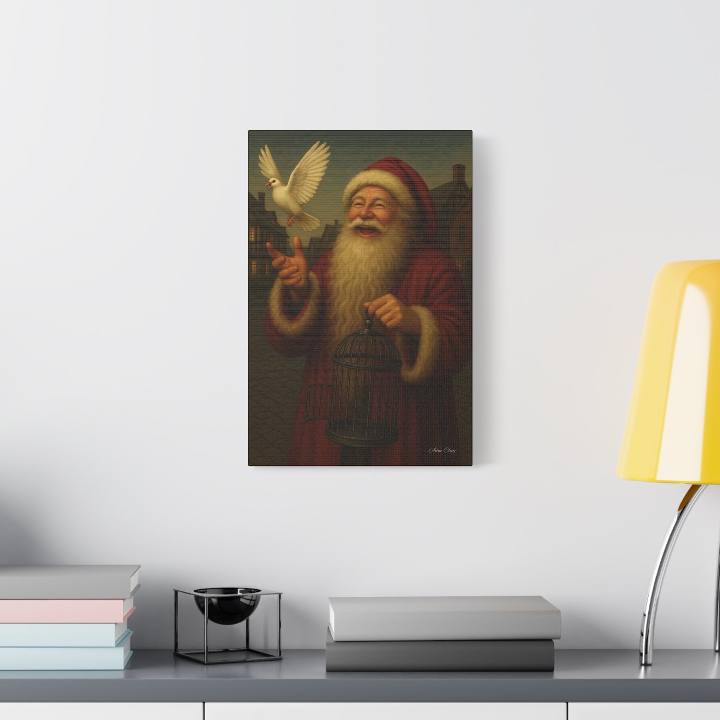 Santa Claus Canvas Wall Art