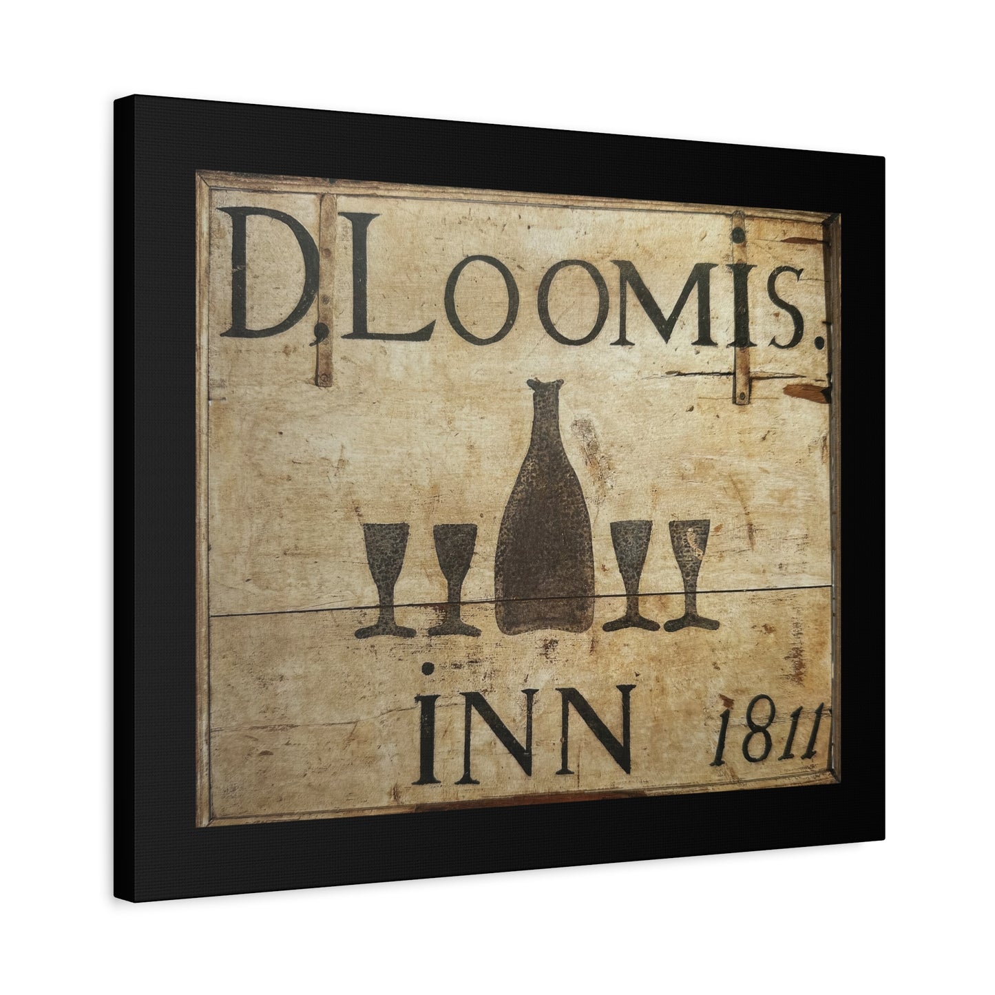 D. Loomis Inn Matte Canvas, Stretched, 1.25"