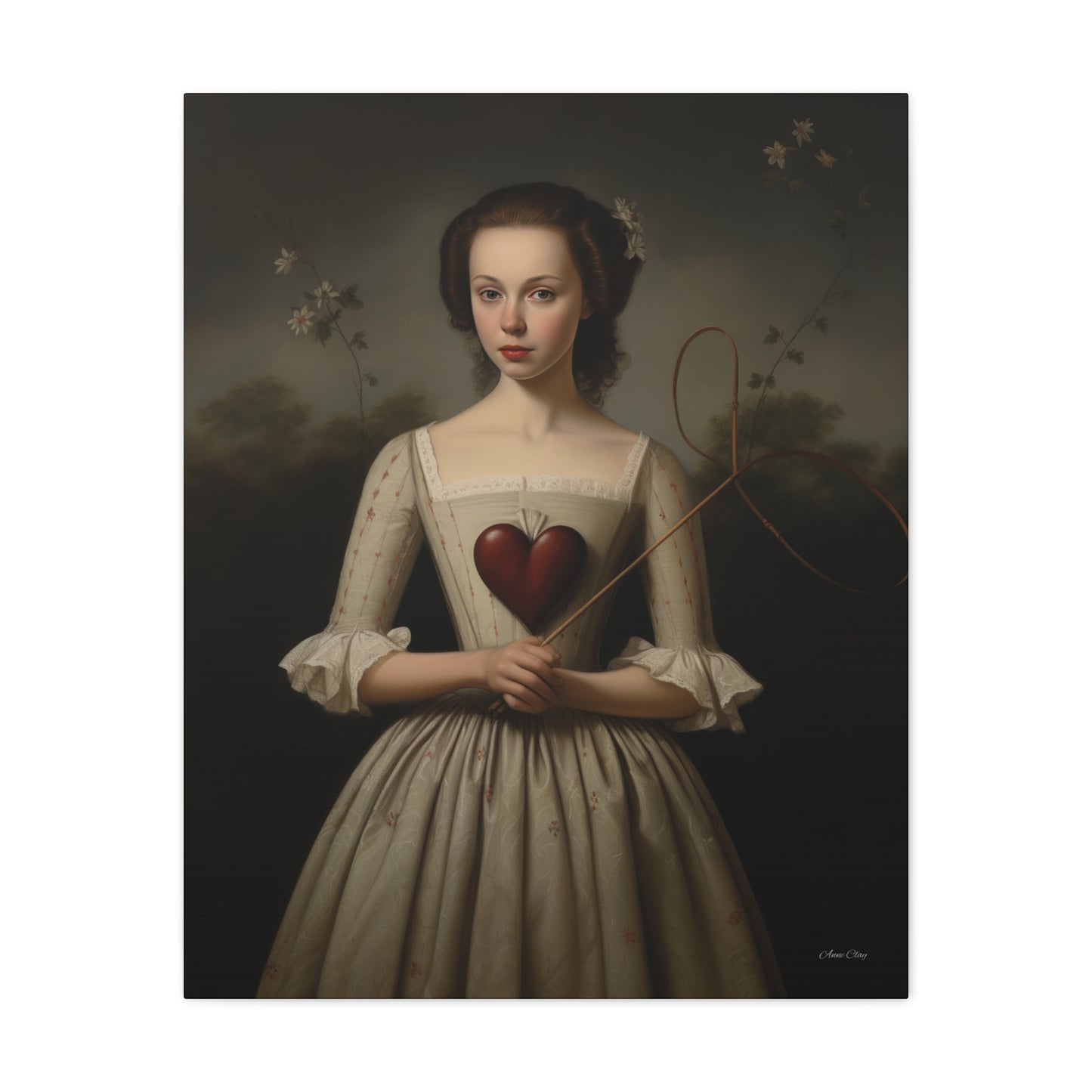 Elizabeth Matte Canvas, Stretched, 1.25"