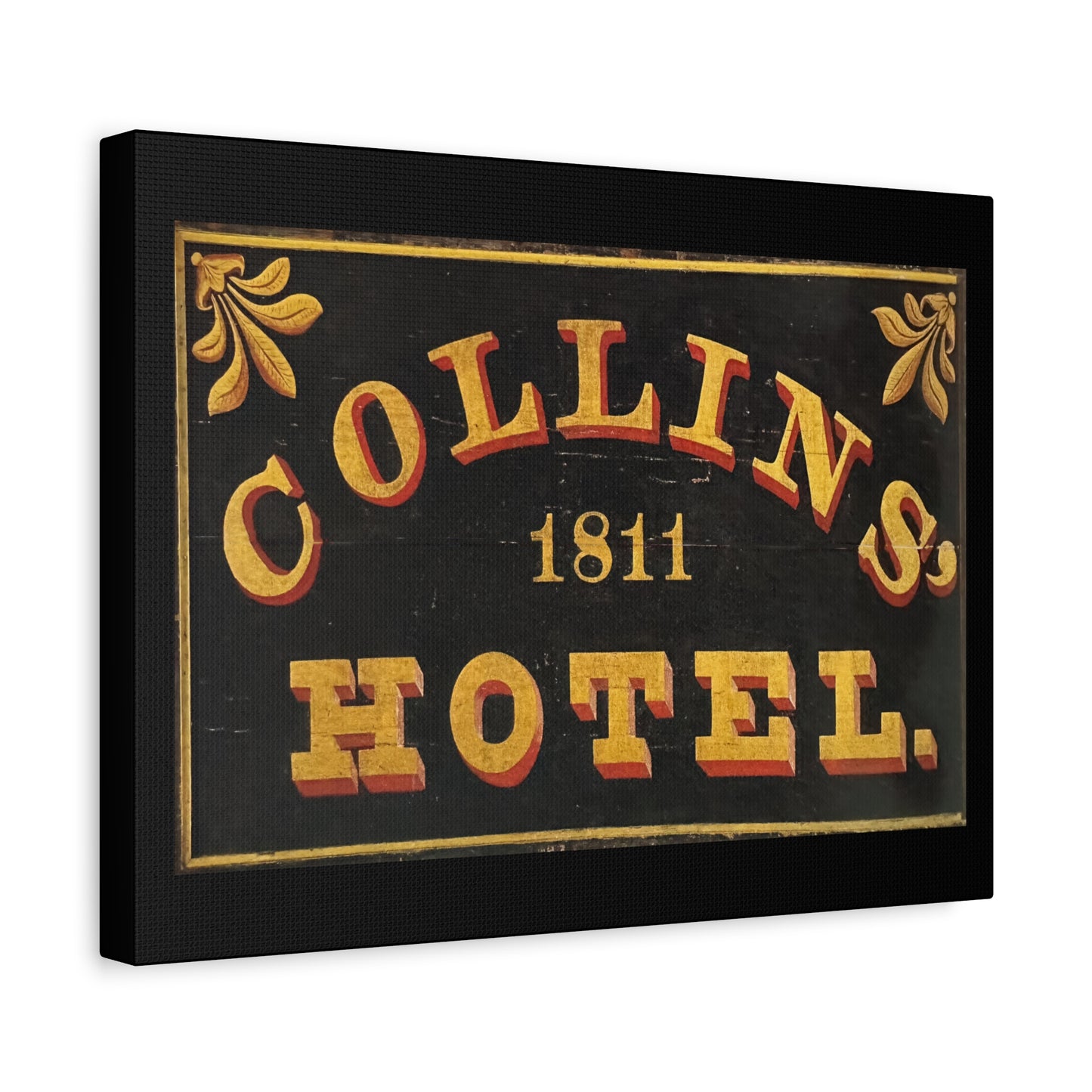Collins Hotel Matte Canvas, Stretched, 1.25"