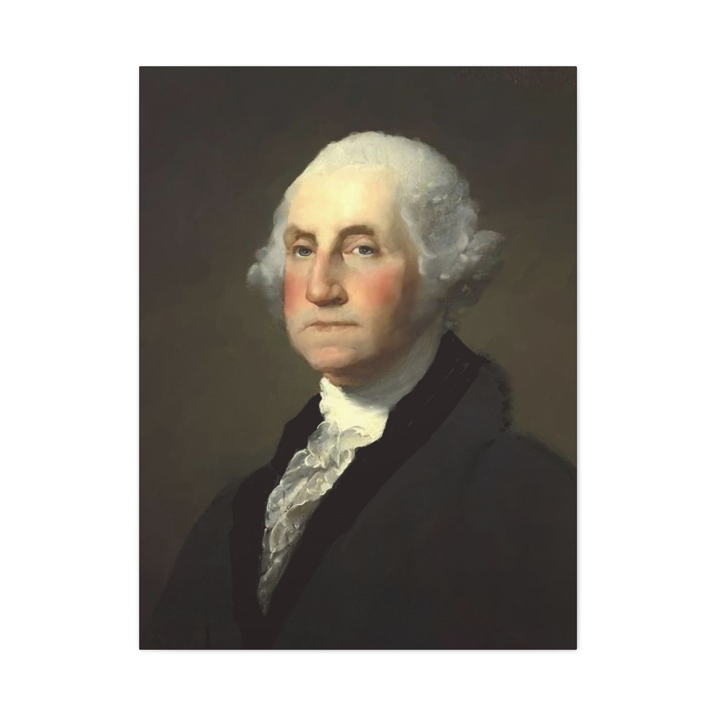George Washington Portrait Canvas Print | Classic Home Decor