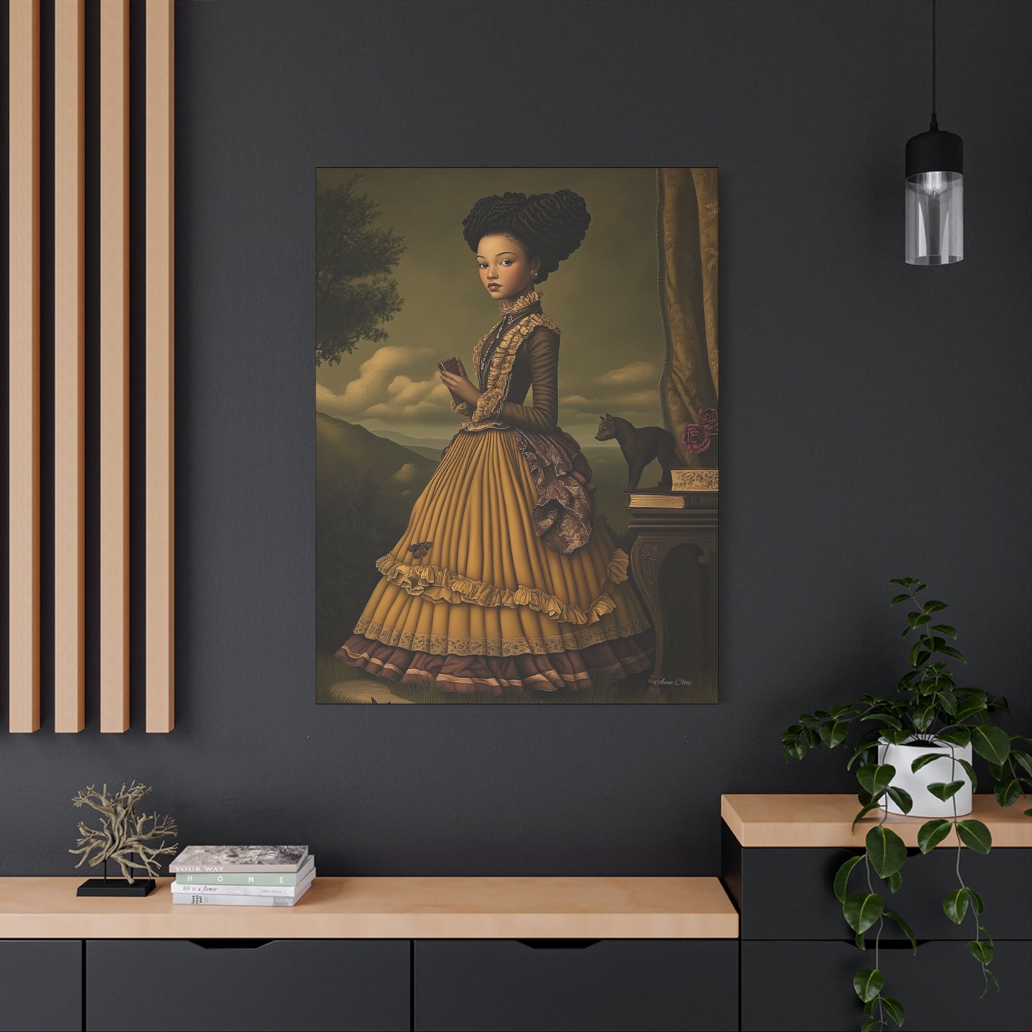 Elegant Art Canvas Print, Home Decor, Gifting, Wall Art, Vintage Style