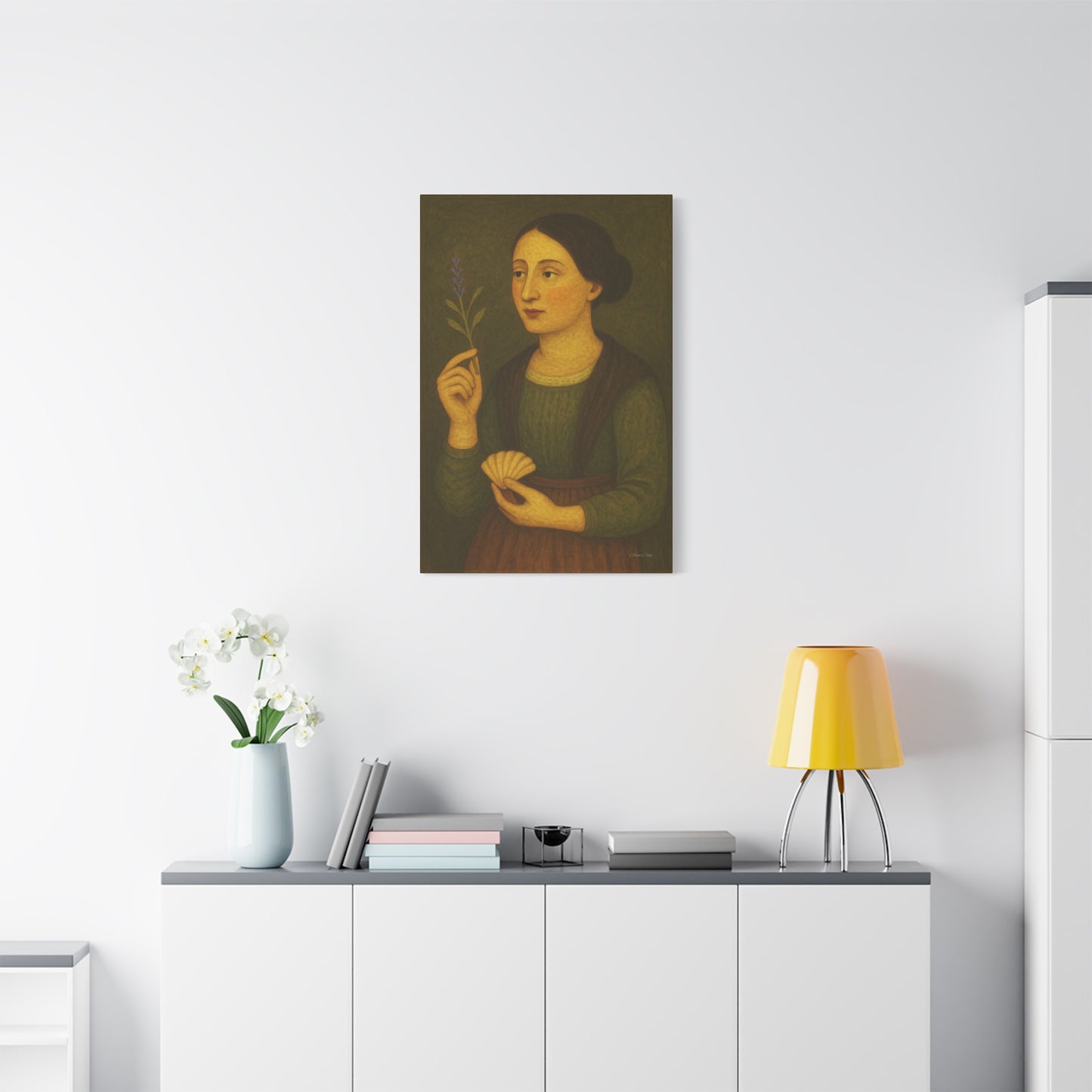 Artistic Matte Canvas Wall Decor, Home Decor, Gift for Art Lovers, Unique Art Piece, Modern Aesthetic