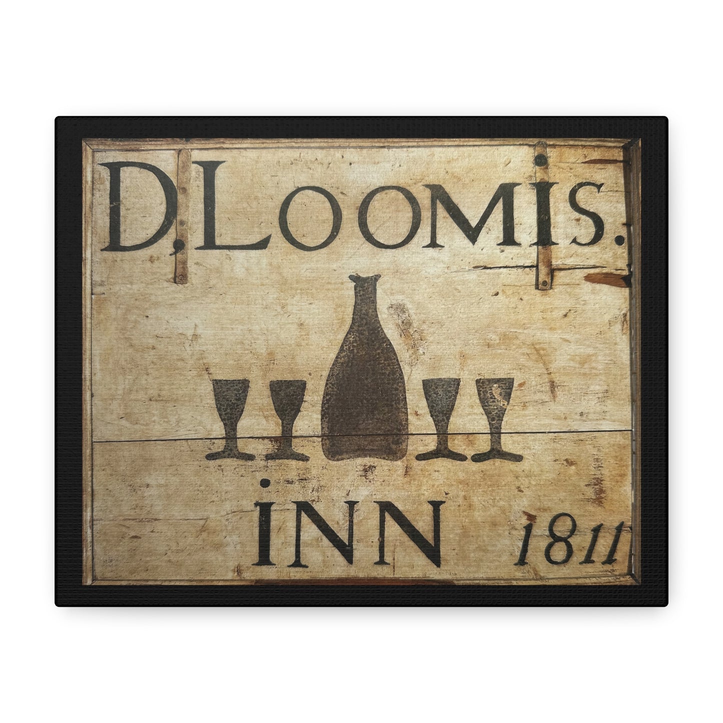 D. Loomis Inn Matte Canvas, Stretched, 1.25"