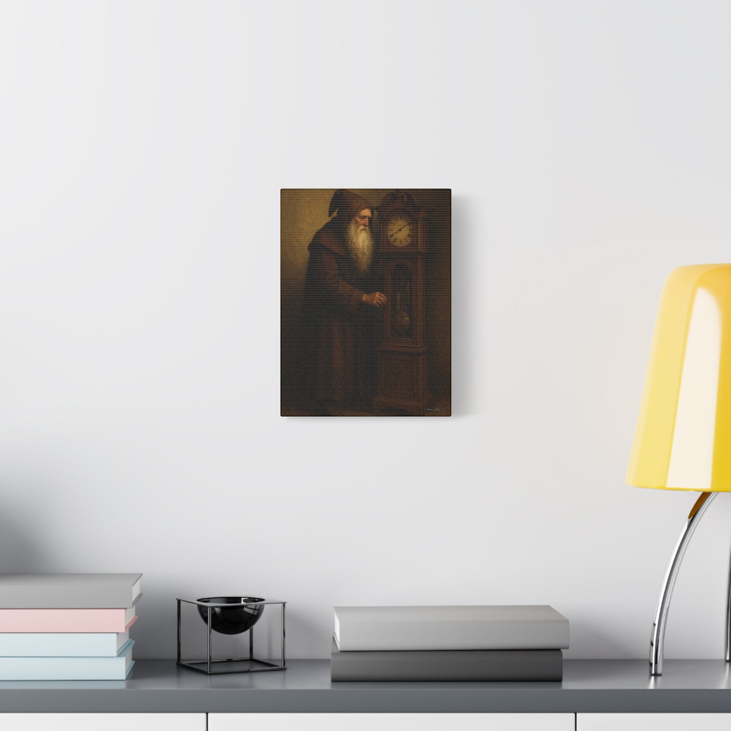 Vintage Wizard Wall Art Canvas