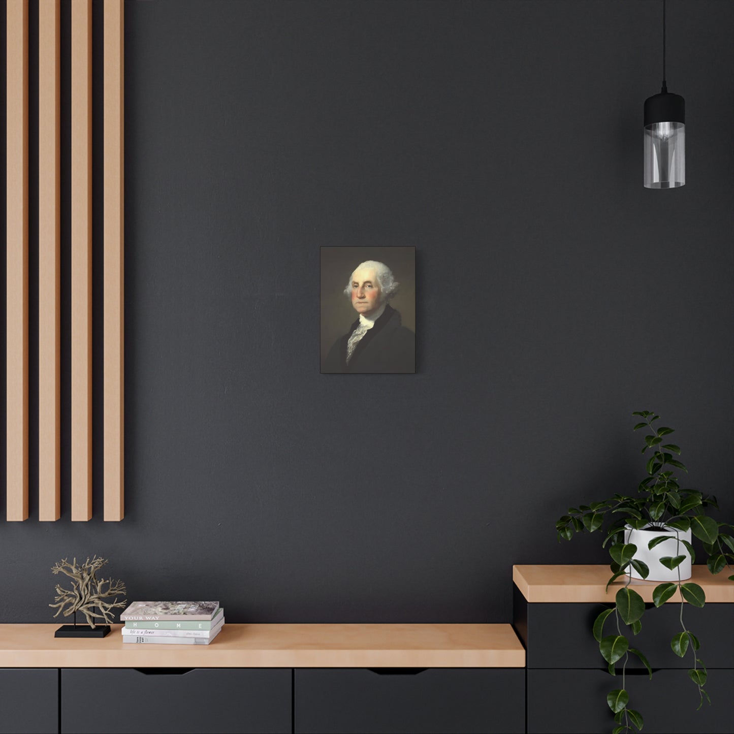 George Washington Portrait Canvas Print | Classic Home Decor