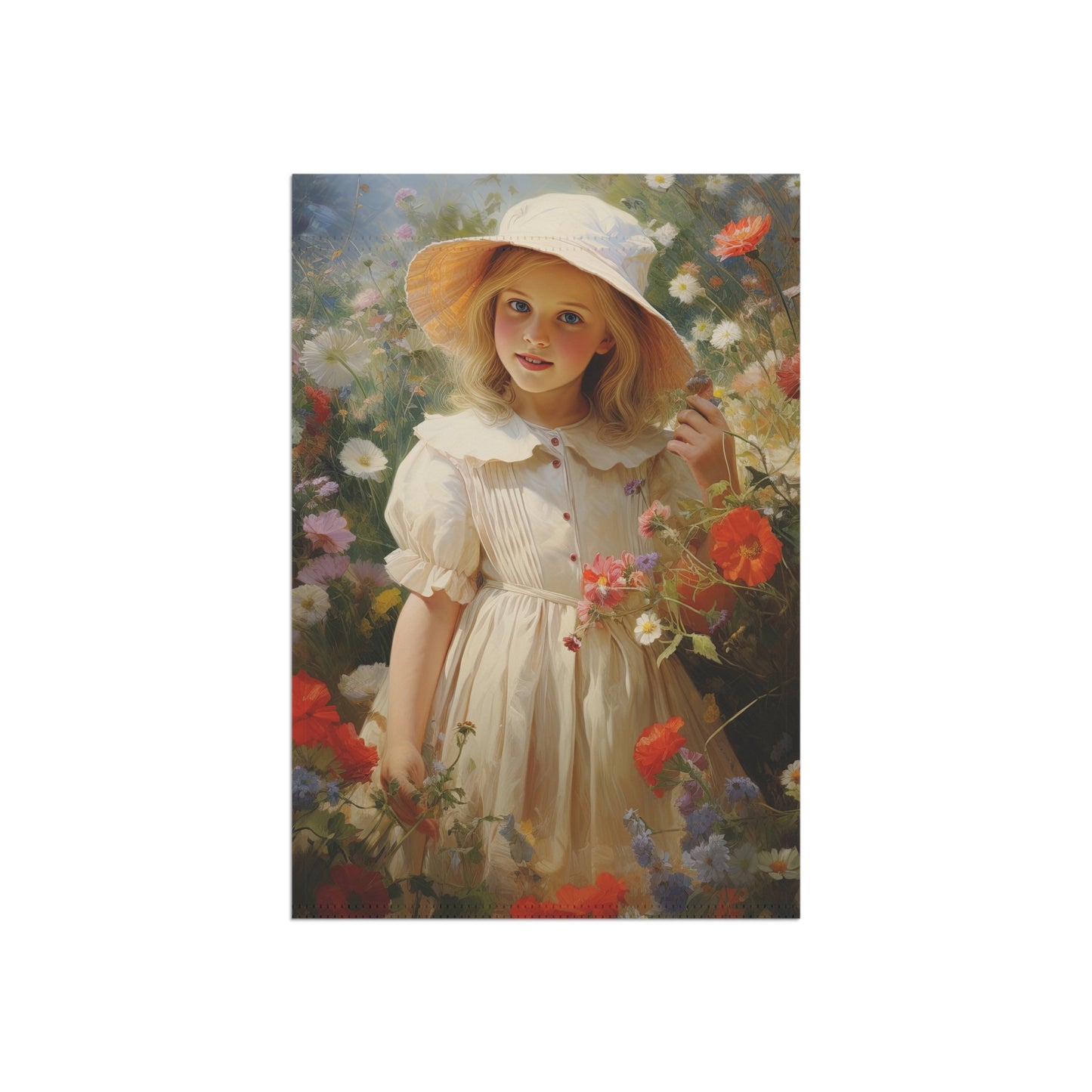 Flower Girl Garden & House Banner