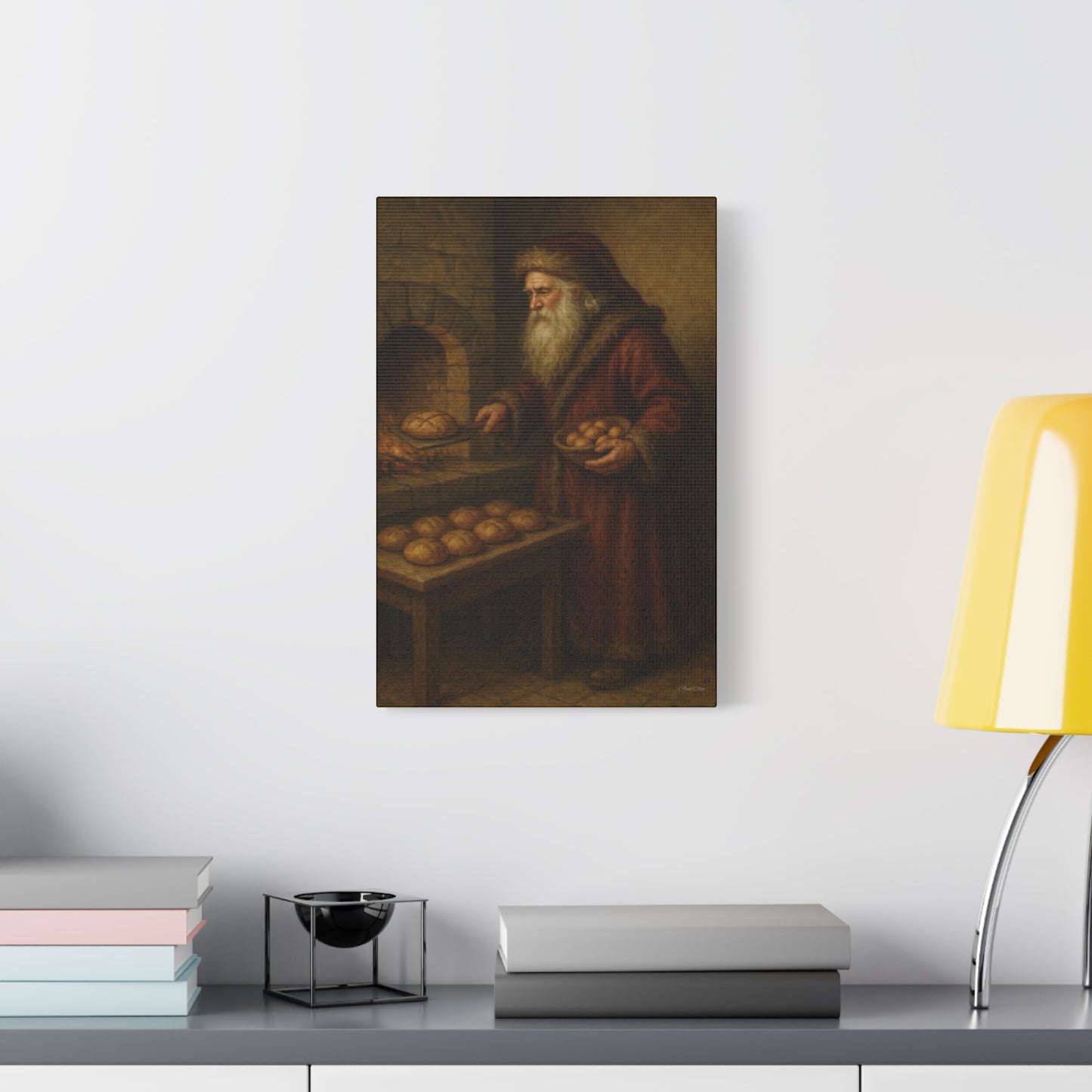 Christmas Santa Canvas Art