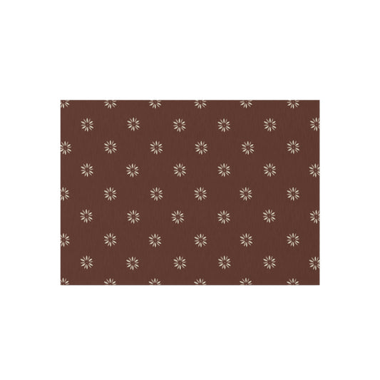 Eco-Friendly Outdoor Rug - Floral Pattern for Patios and Gardens