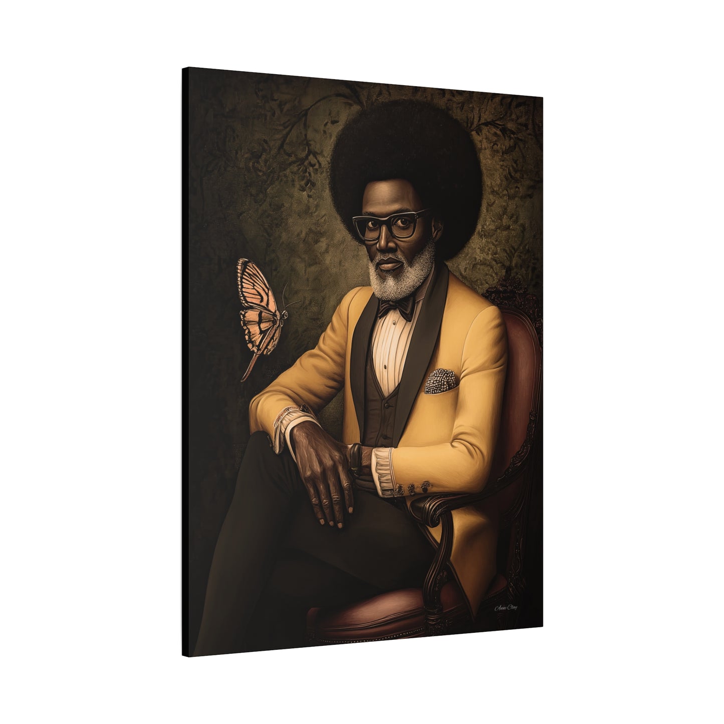 Afro-Victorian Gentleman Portrait | Bellewood Whimsical Historical Art Print