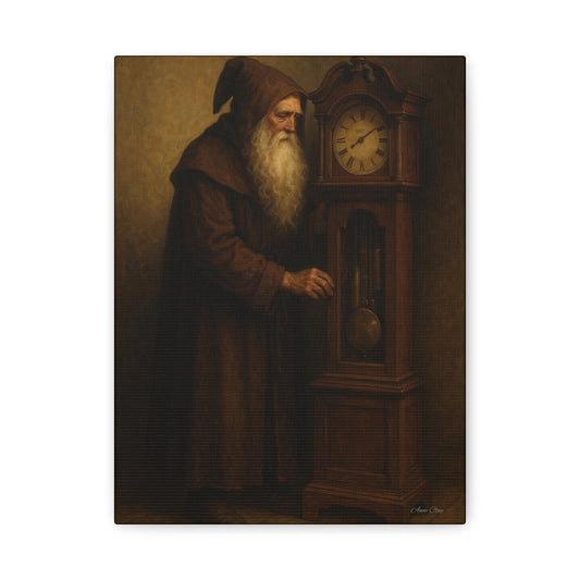 Vintage Wizard Wall Art Canvas
