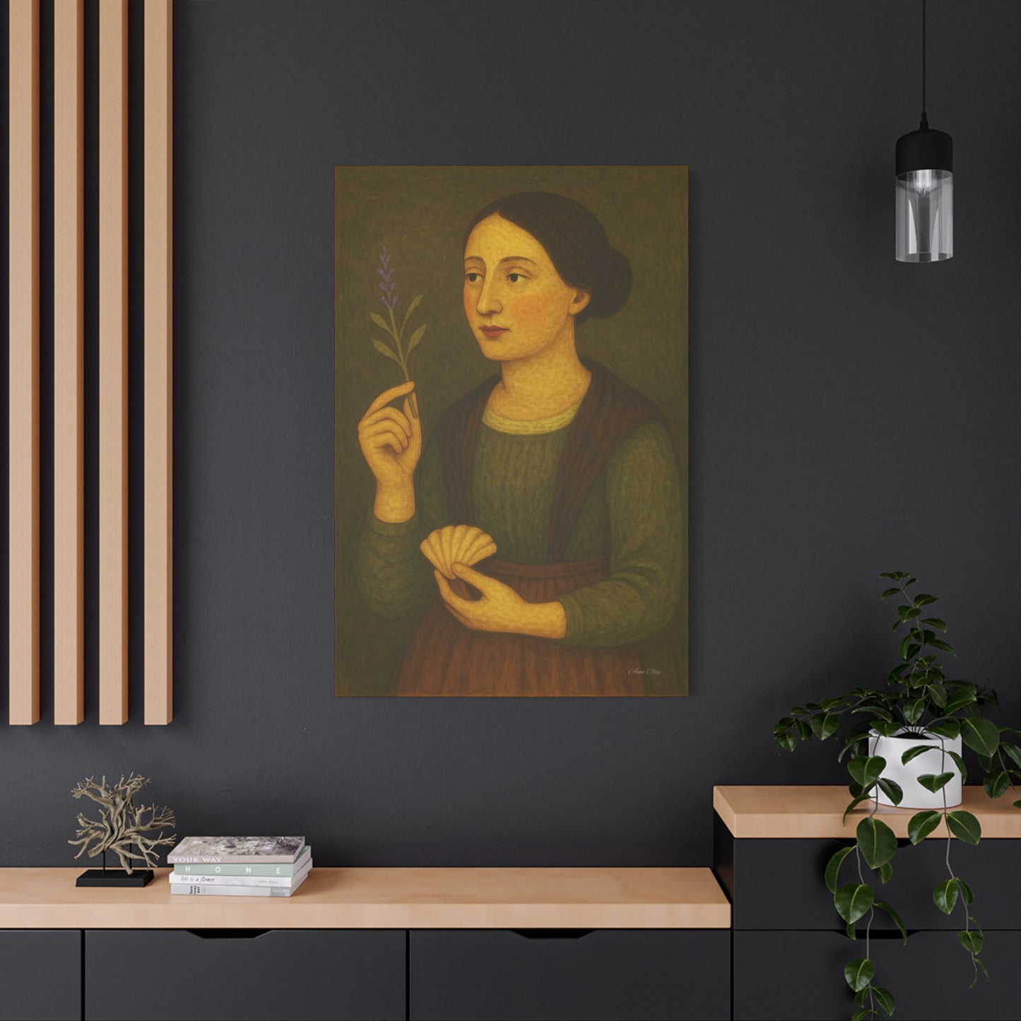 Artistic Matte Canvas Wall Decor, Home Decor, Gift for Art Lovers, Unique Art Piece, Modern Aesthetic