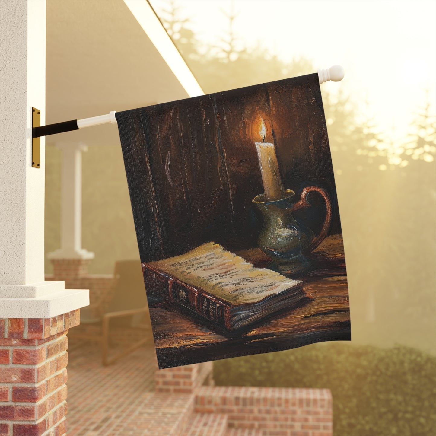 Book and Candle Garden & House Banner